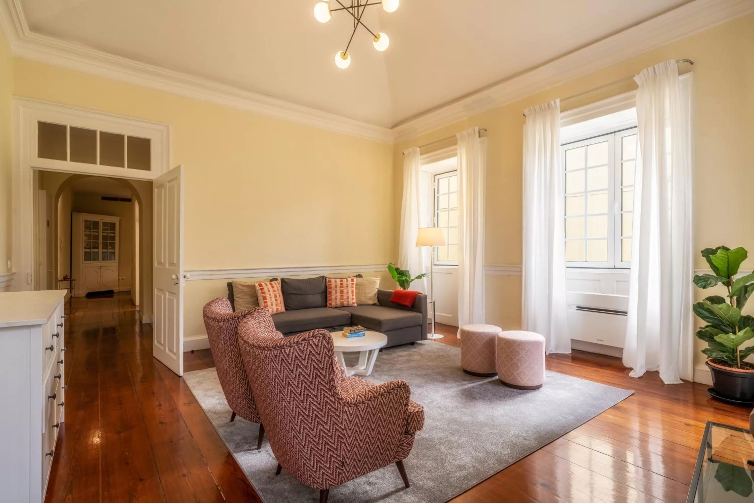 Living room in The Wine Lodges by An Island Apart