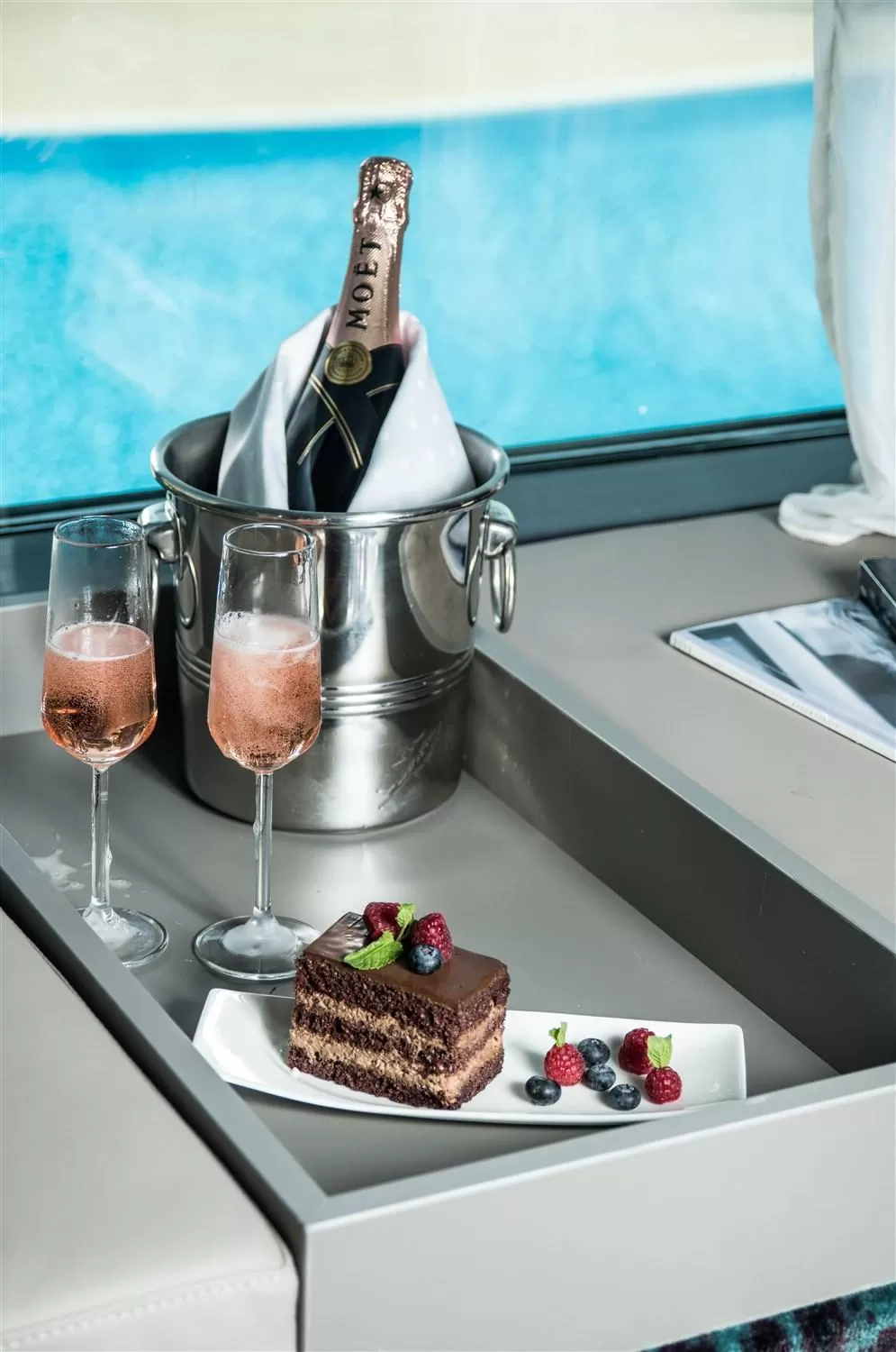 Food and drinks in Sky Blue Hotel & Spa