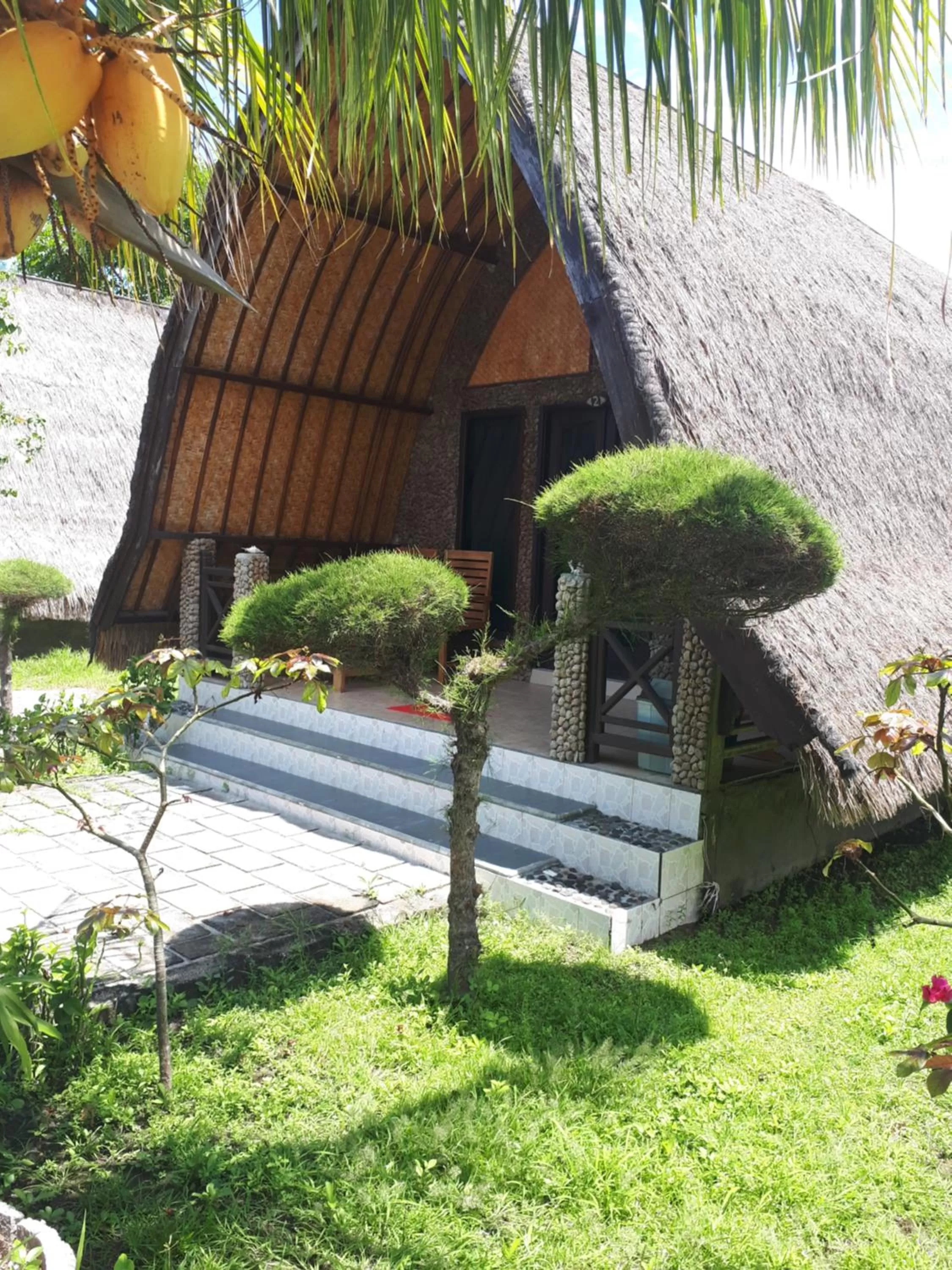 Garden in Sandy Beach Bungalows