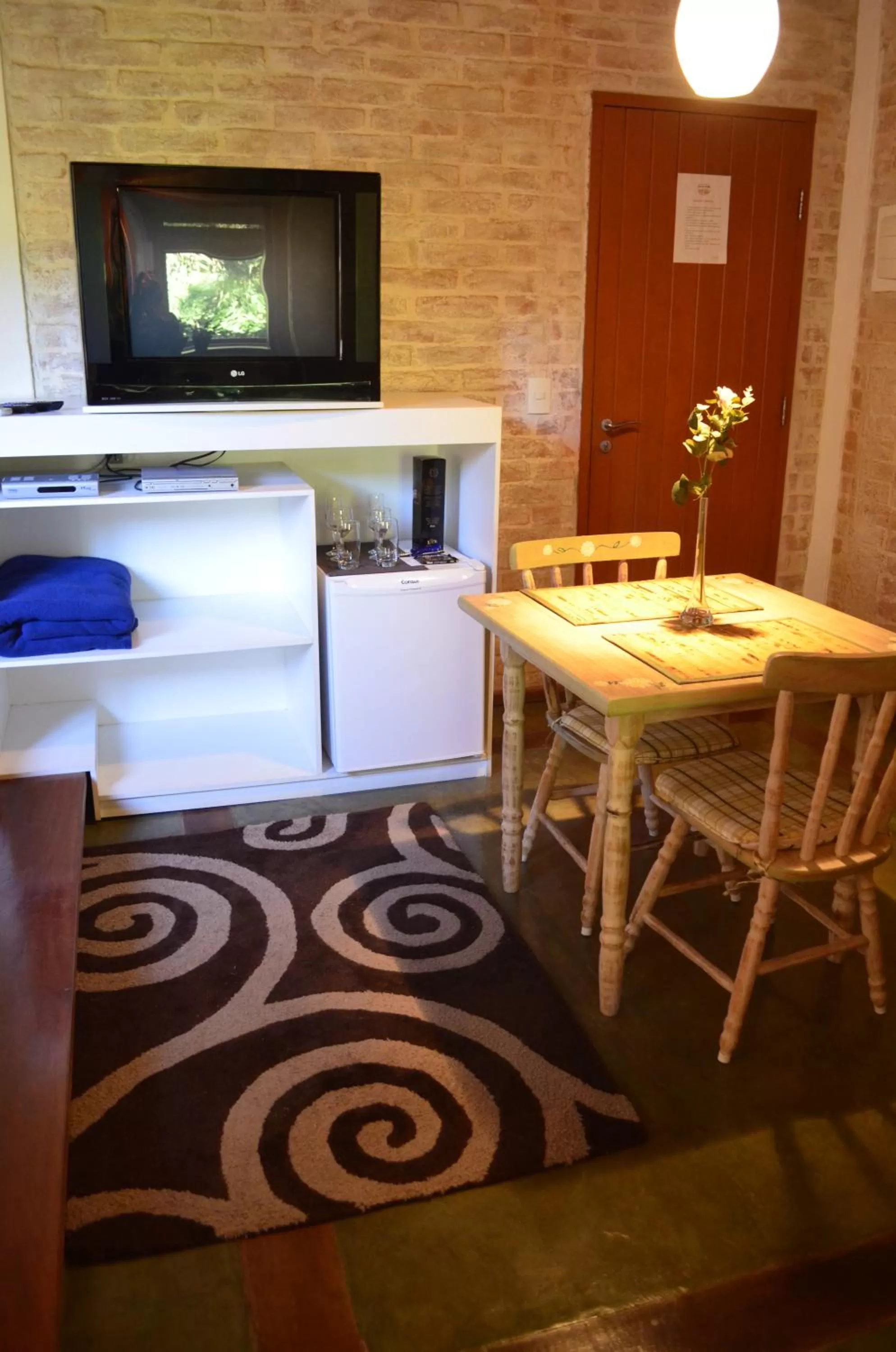 Decorative detail in Pousada Toca Da Coruja