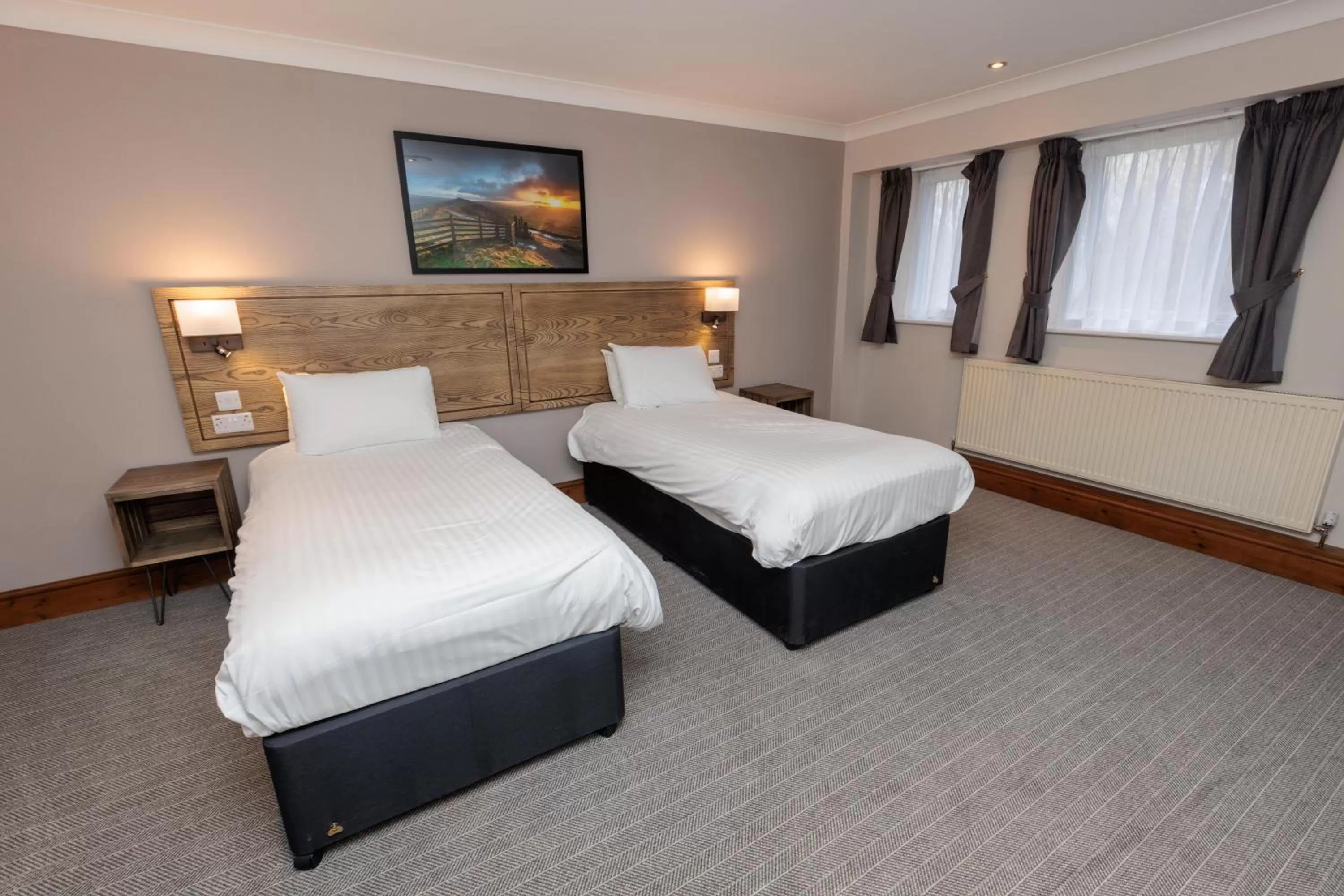 Bedroom, Bed in Boundary, Alfreton by Marston's Inns