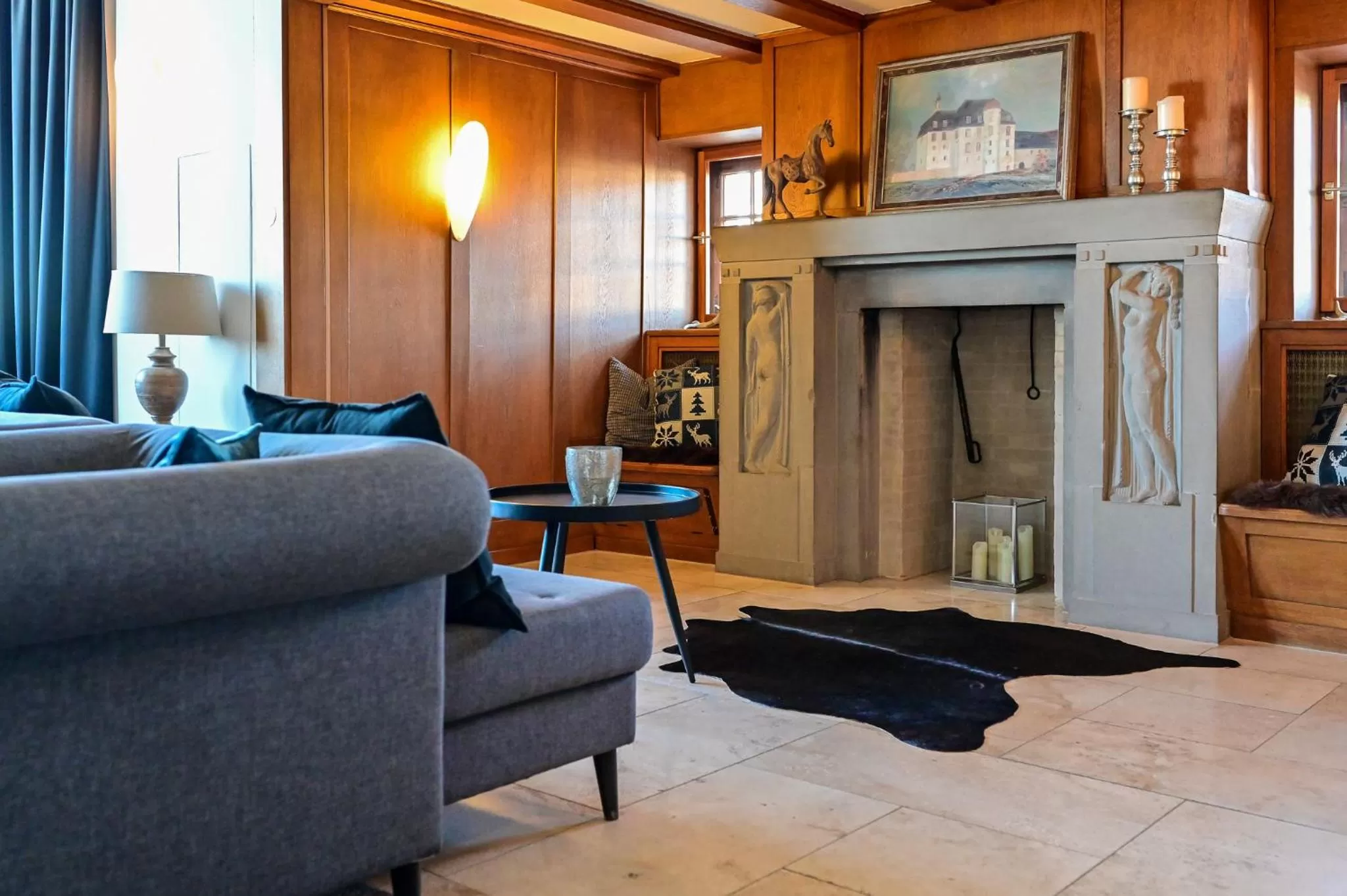Library, Seating Area in Bodensee-Hotel Sonnenhof