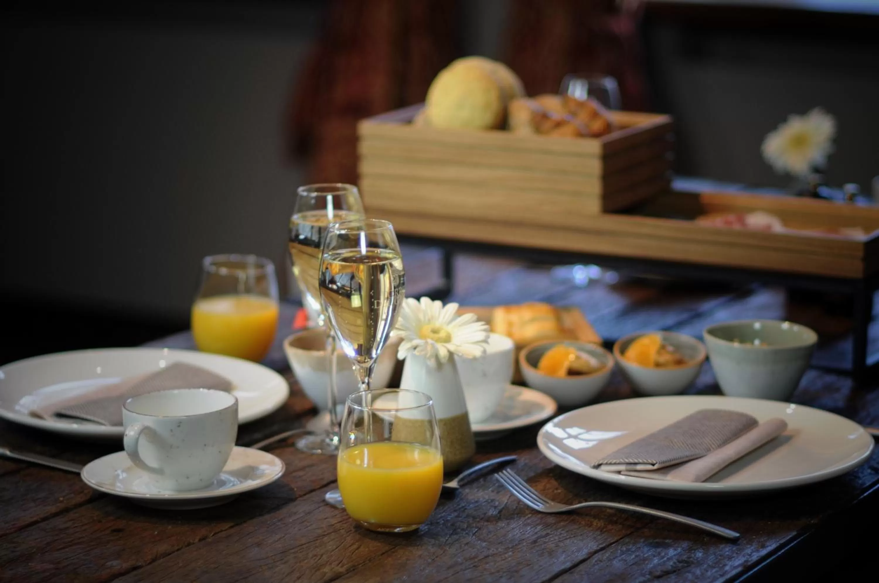 Food and drinks in B&B Stillant