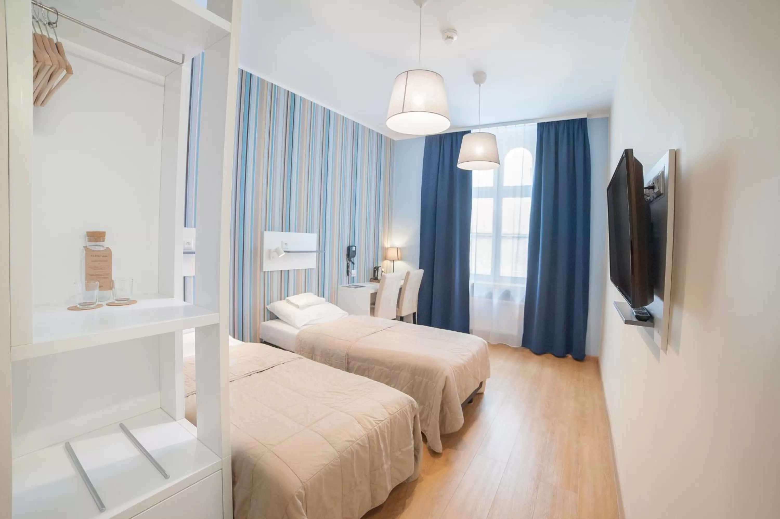 Bed in Hotel Traffic Wrocław Stare Miasto