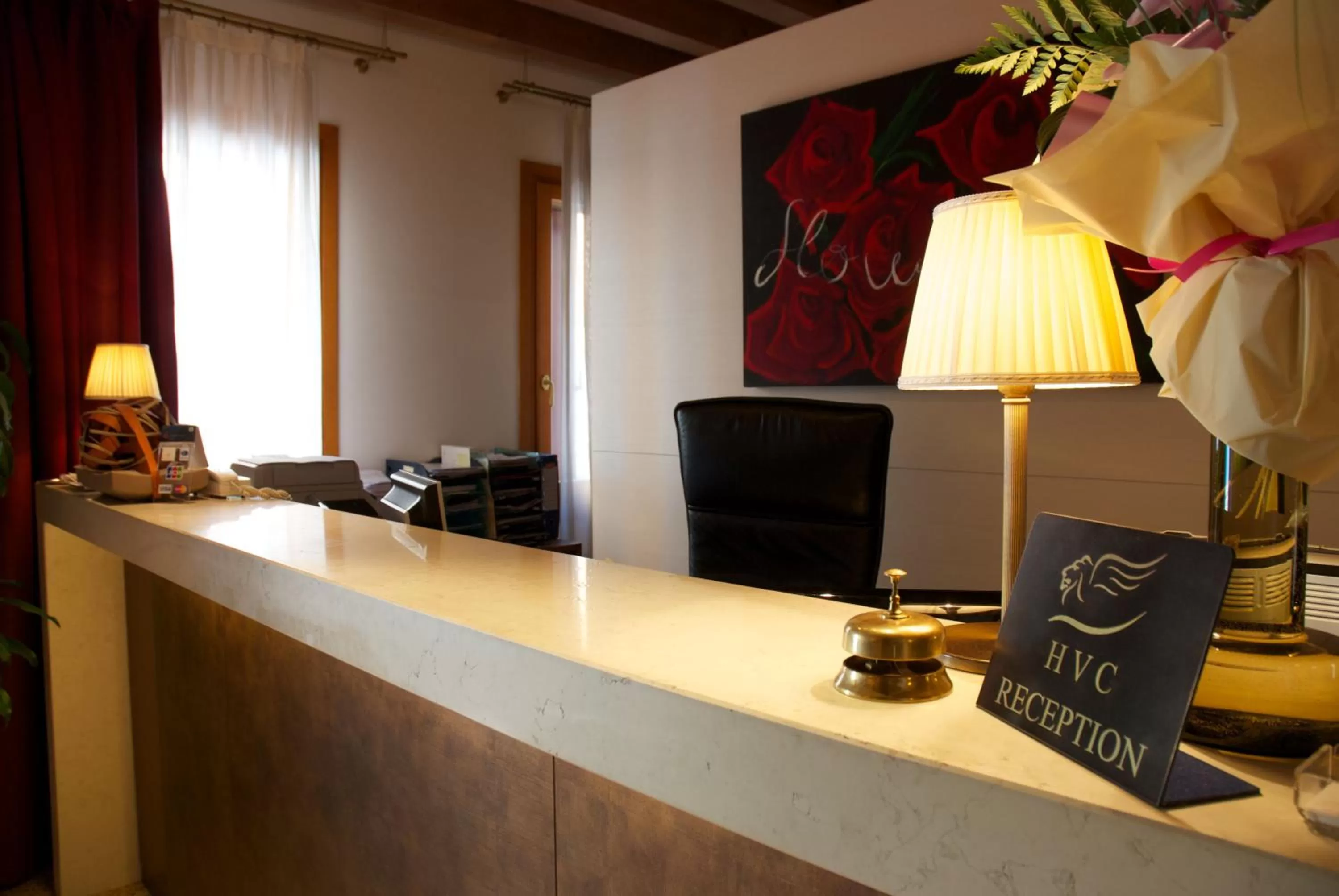 Lobby or reception in UNAHOTELS Eco Hotel Villa Costanza Venezia