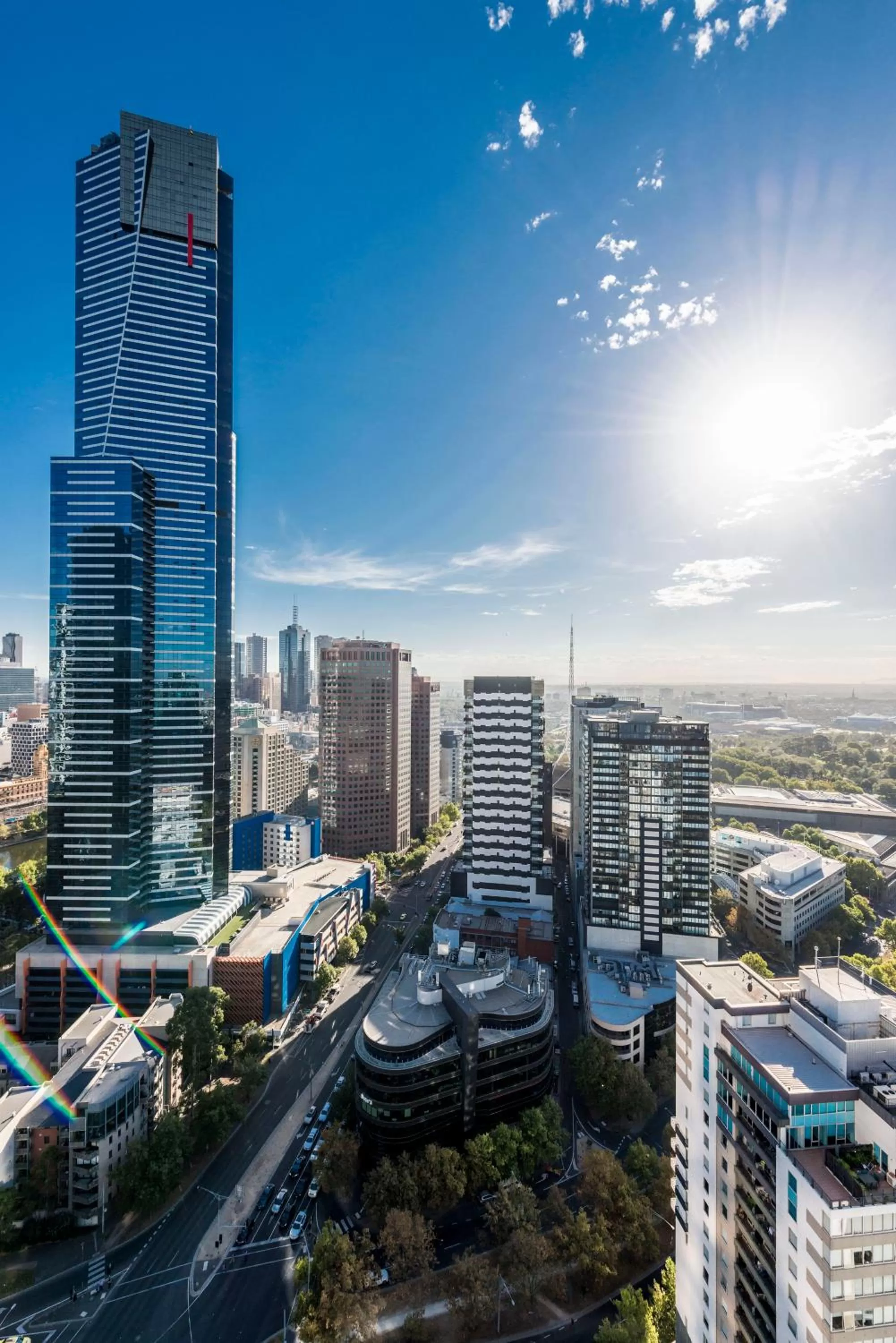 City view in WRAP on Southbank