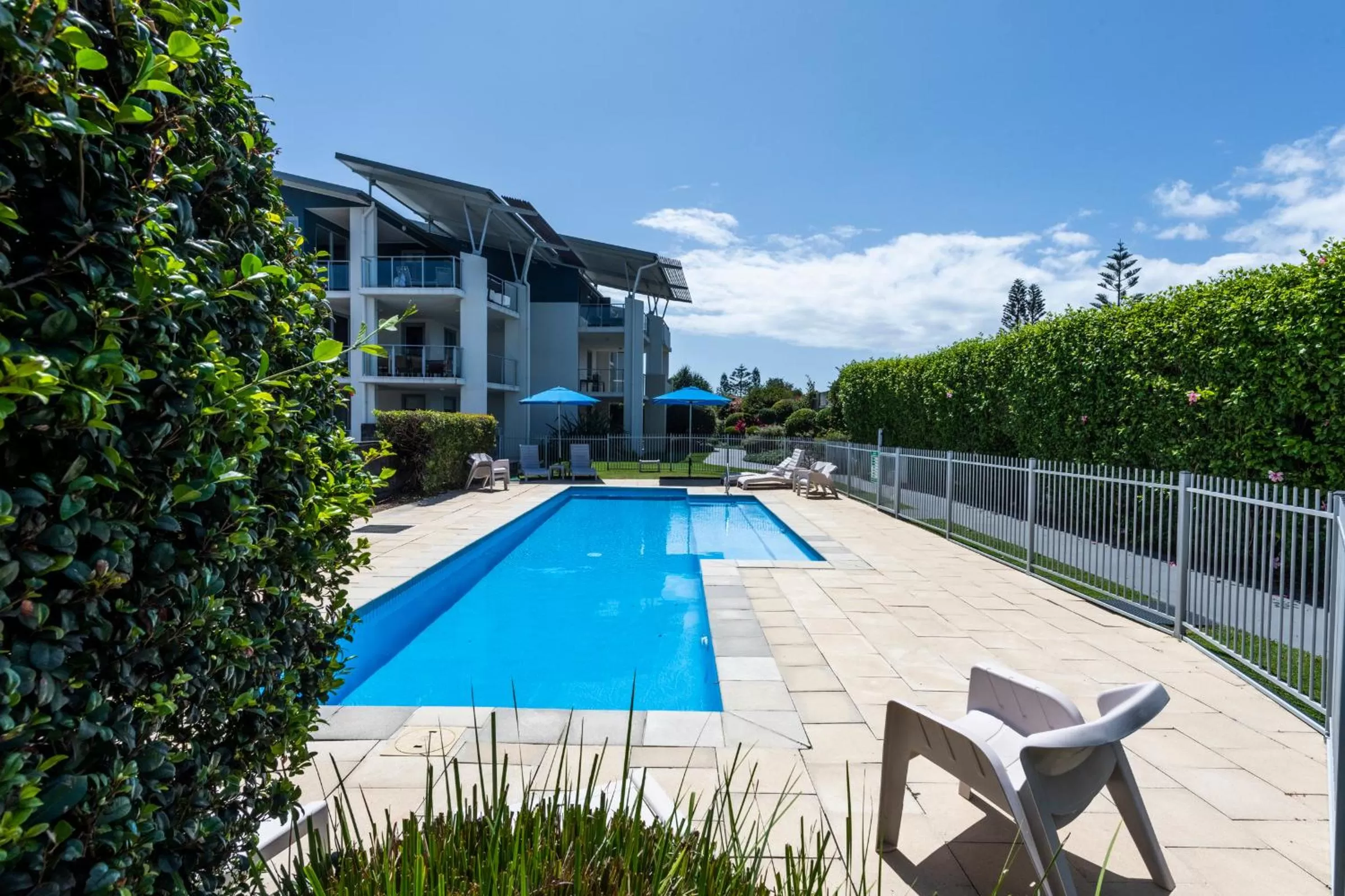 Property building in Pacific Marina Apartments