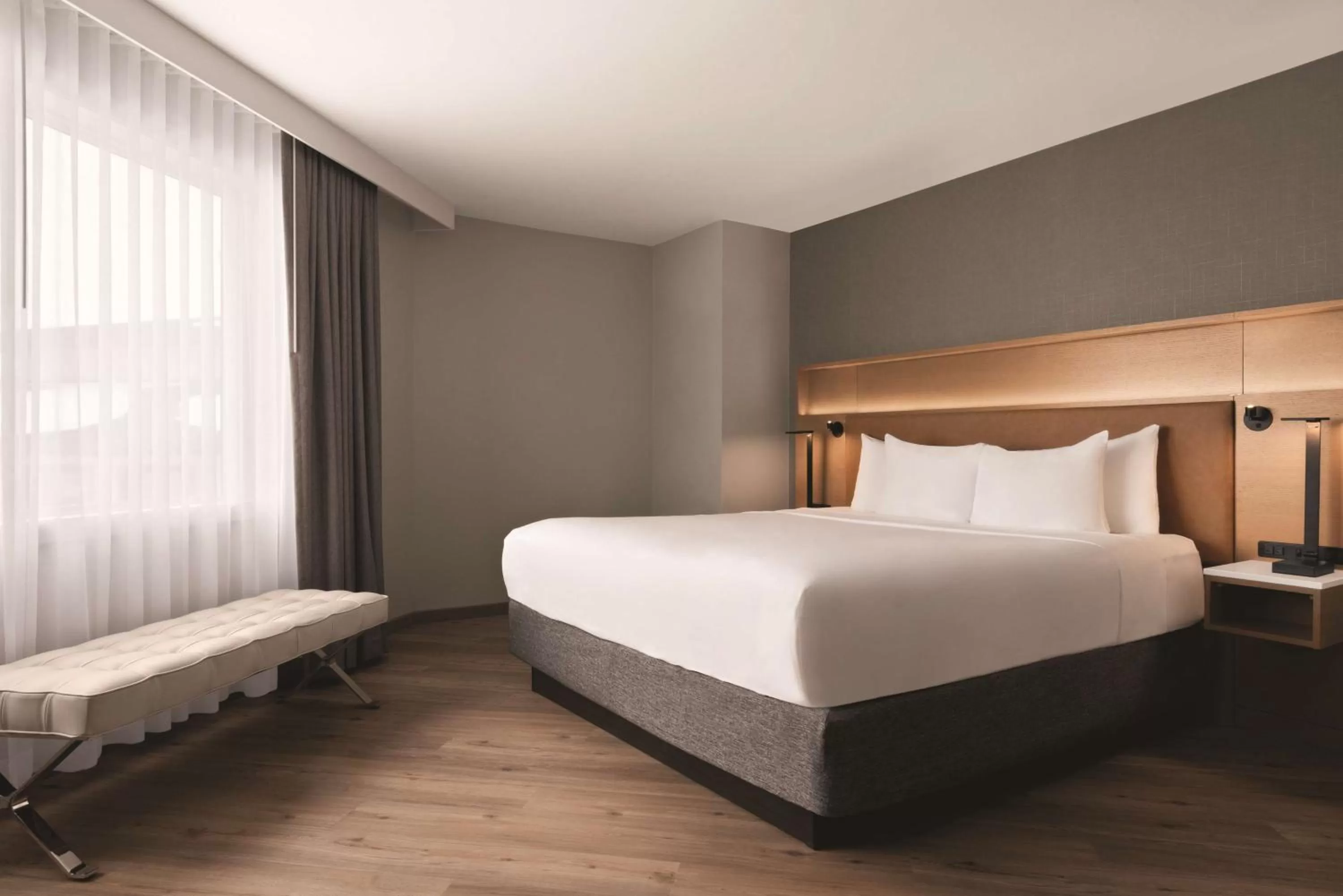 Photo of the whole room, Bed in Radisson Hotel & Conference Center Green Bay