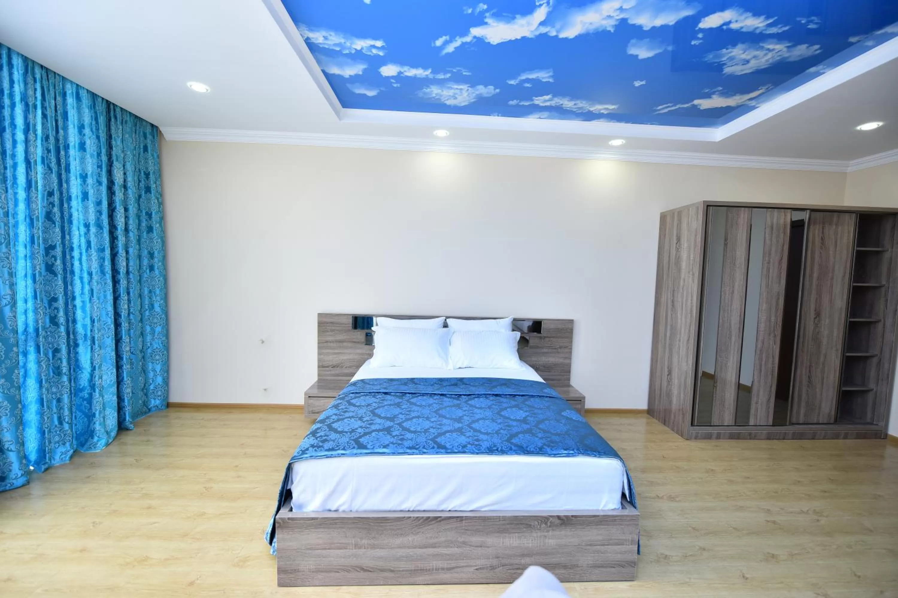 Bed in Hotel Skyline Batumi