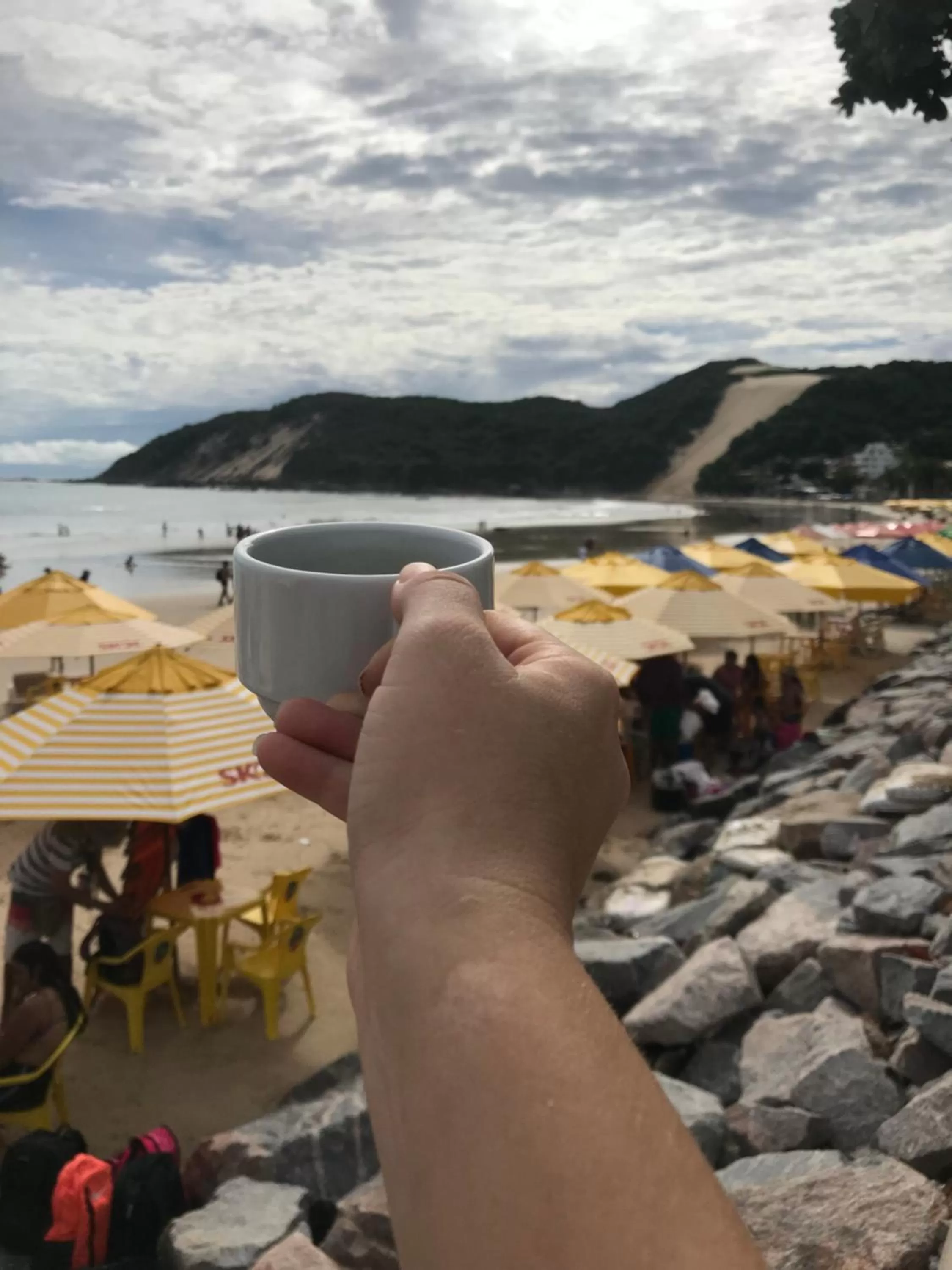 Sea view in Pousada America do Sol