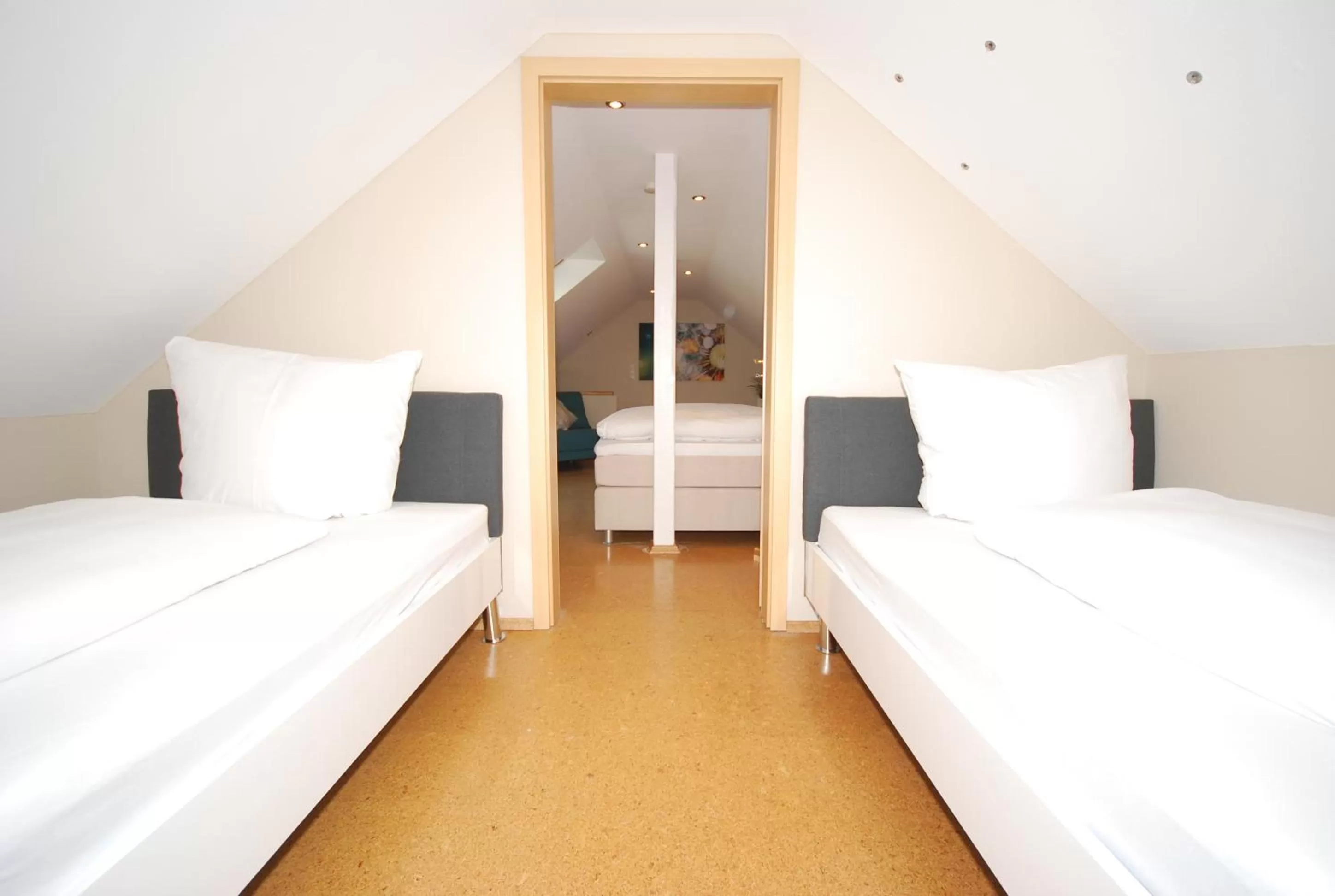 Bed in Hotel Colosseum