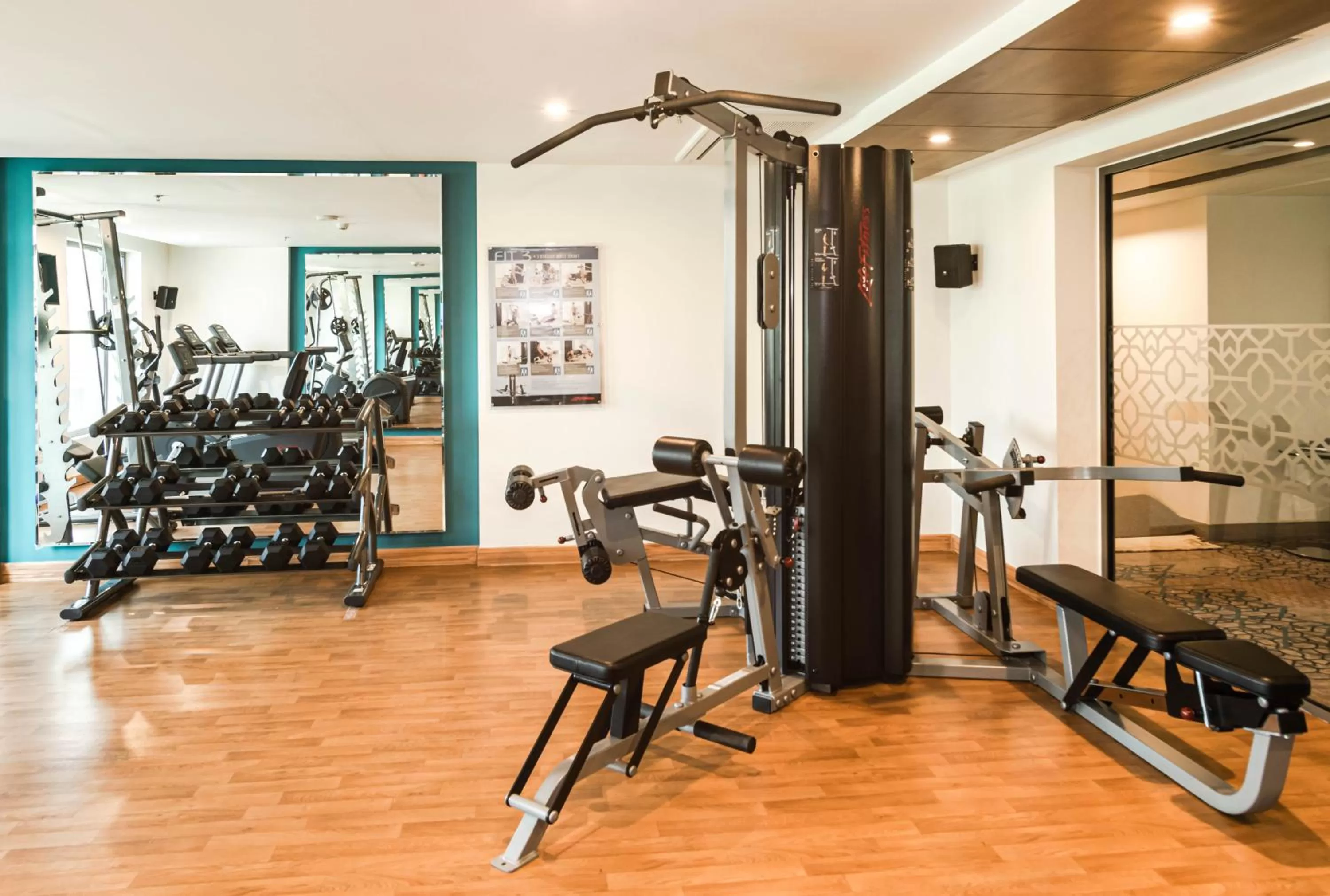 Fitness centre/facilities in Holiday Inn Express Kolkata Airport by IHG