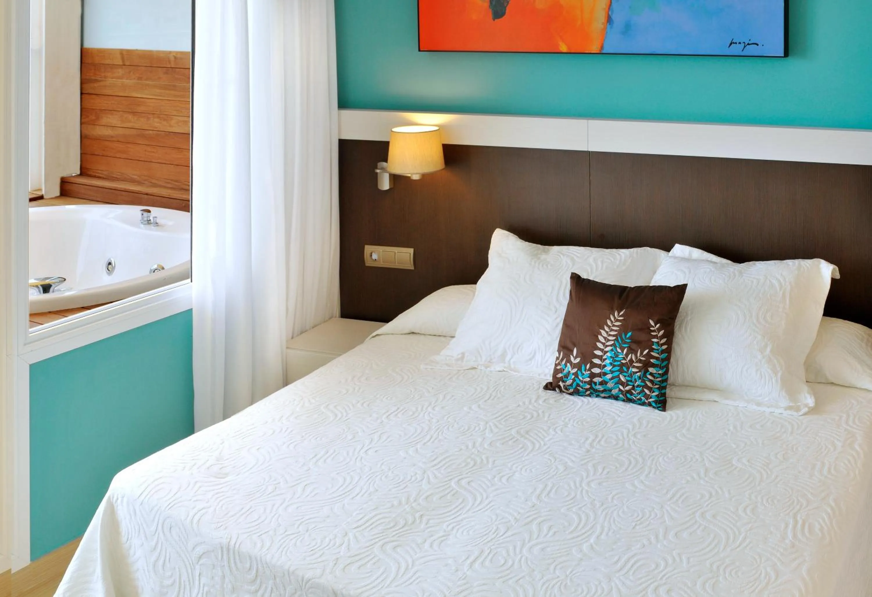 Bedroom, Bed in GHT Oasis Park & Spa