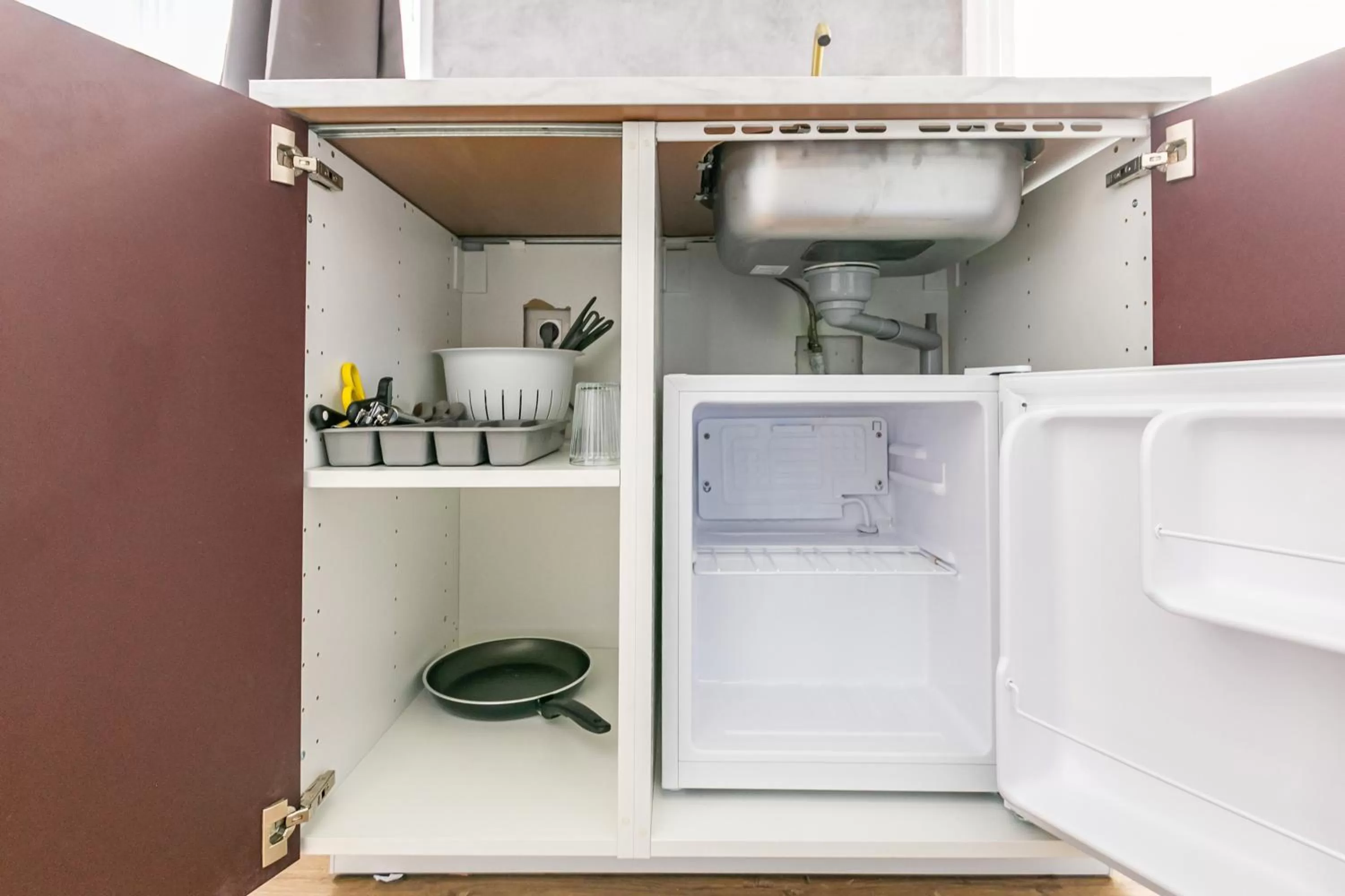 Communal kitchen in WS Haussmann - La Fayette