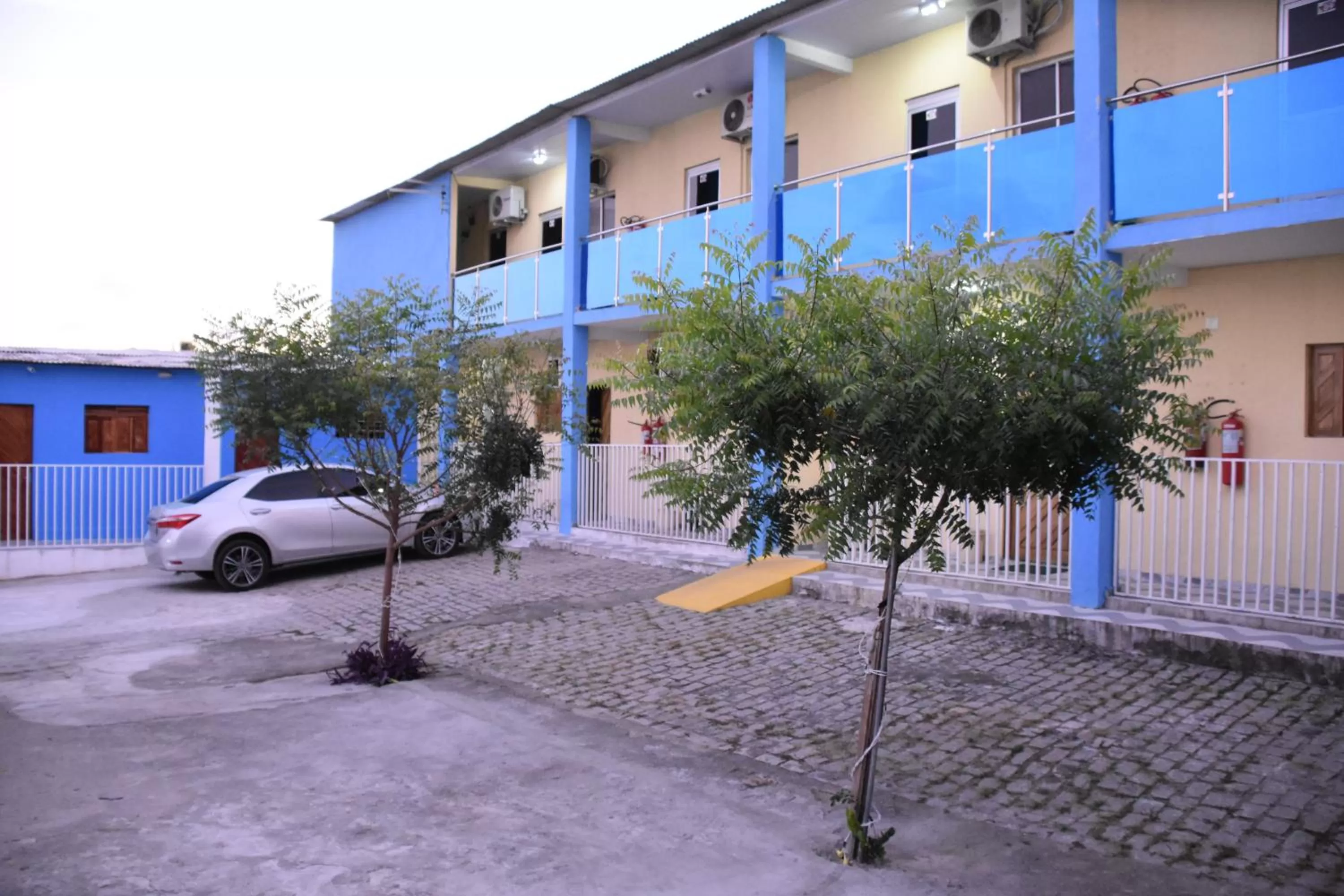 Facade/entrance in Pousada e Posto Amigão