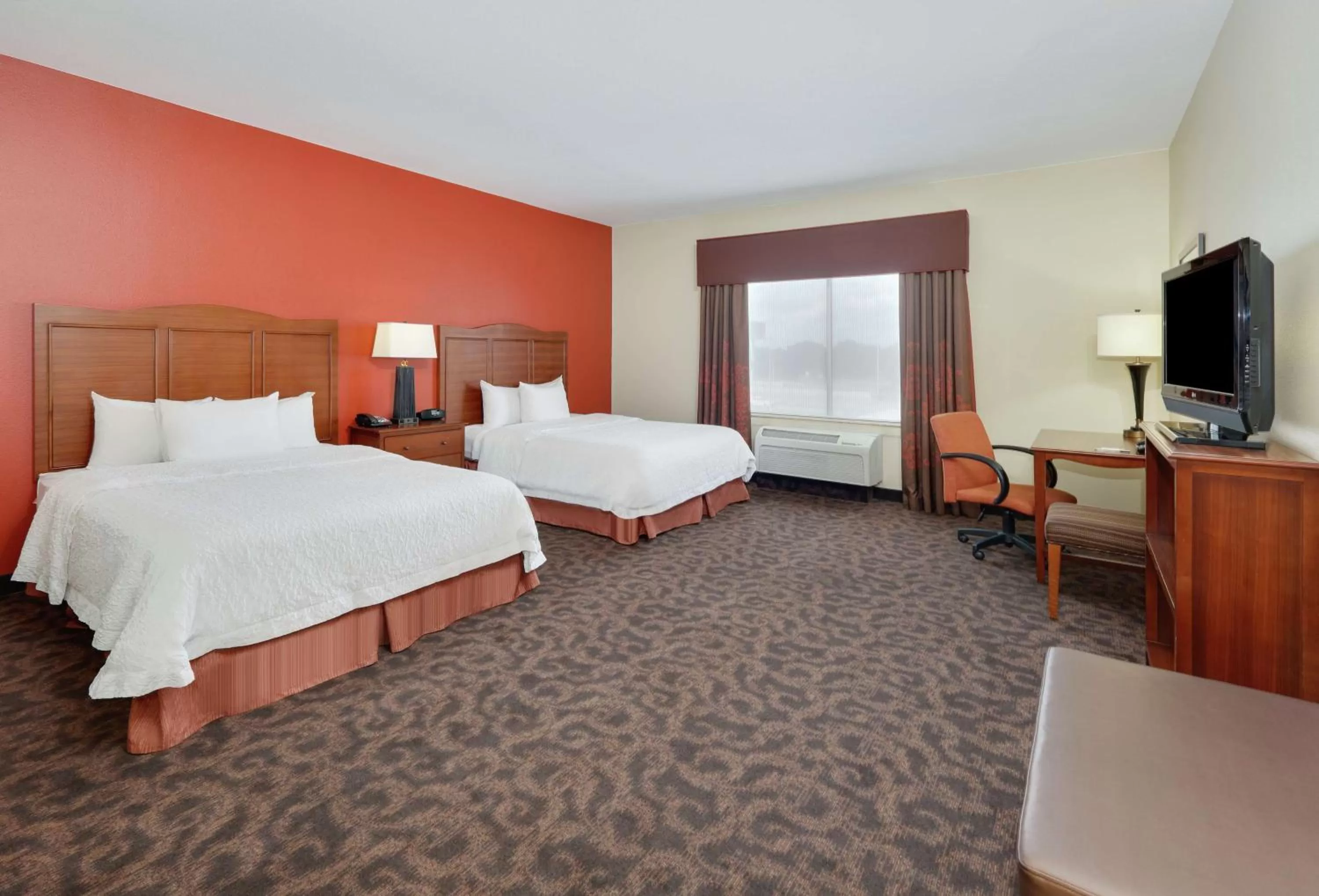 Queen Room with Two Queen Beds - Disability Access with Tub - Non-Smoking in Hampton Inn & Suites Fort Worth/Forest Hill