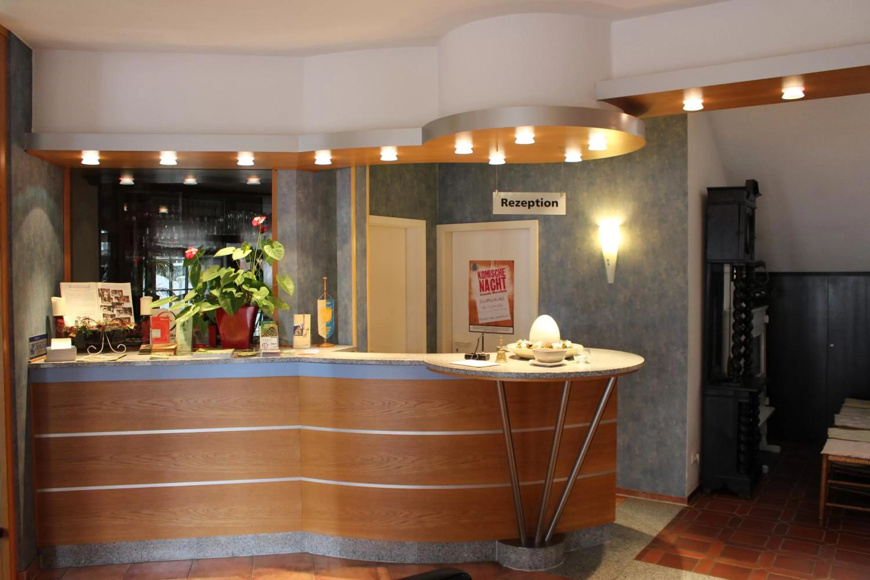 Lobby or reception in Hotel Schlömer