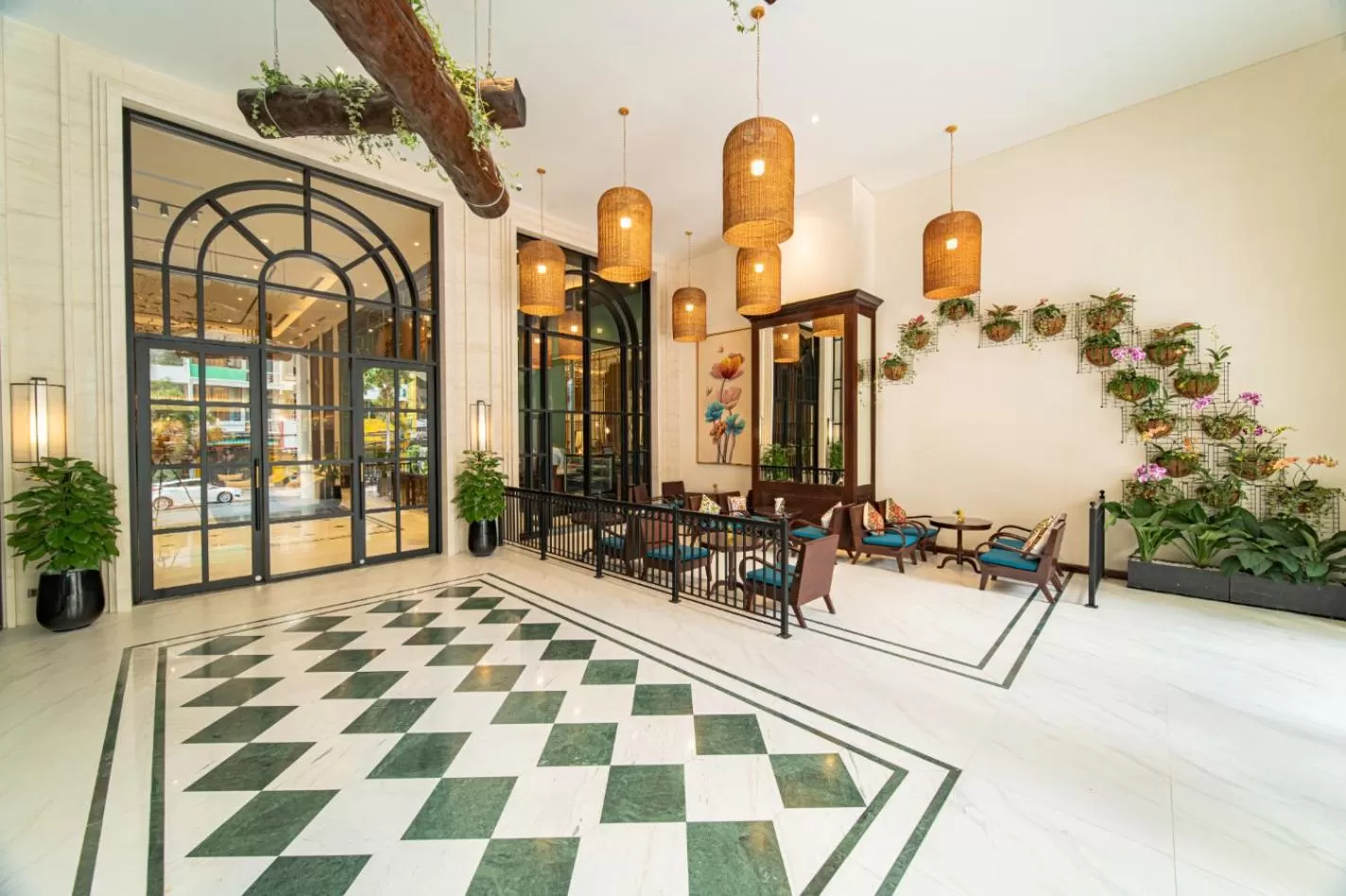 Lobby or reception in Potique Hotel