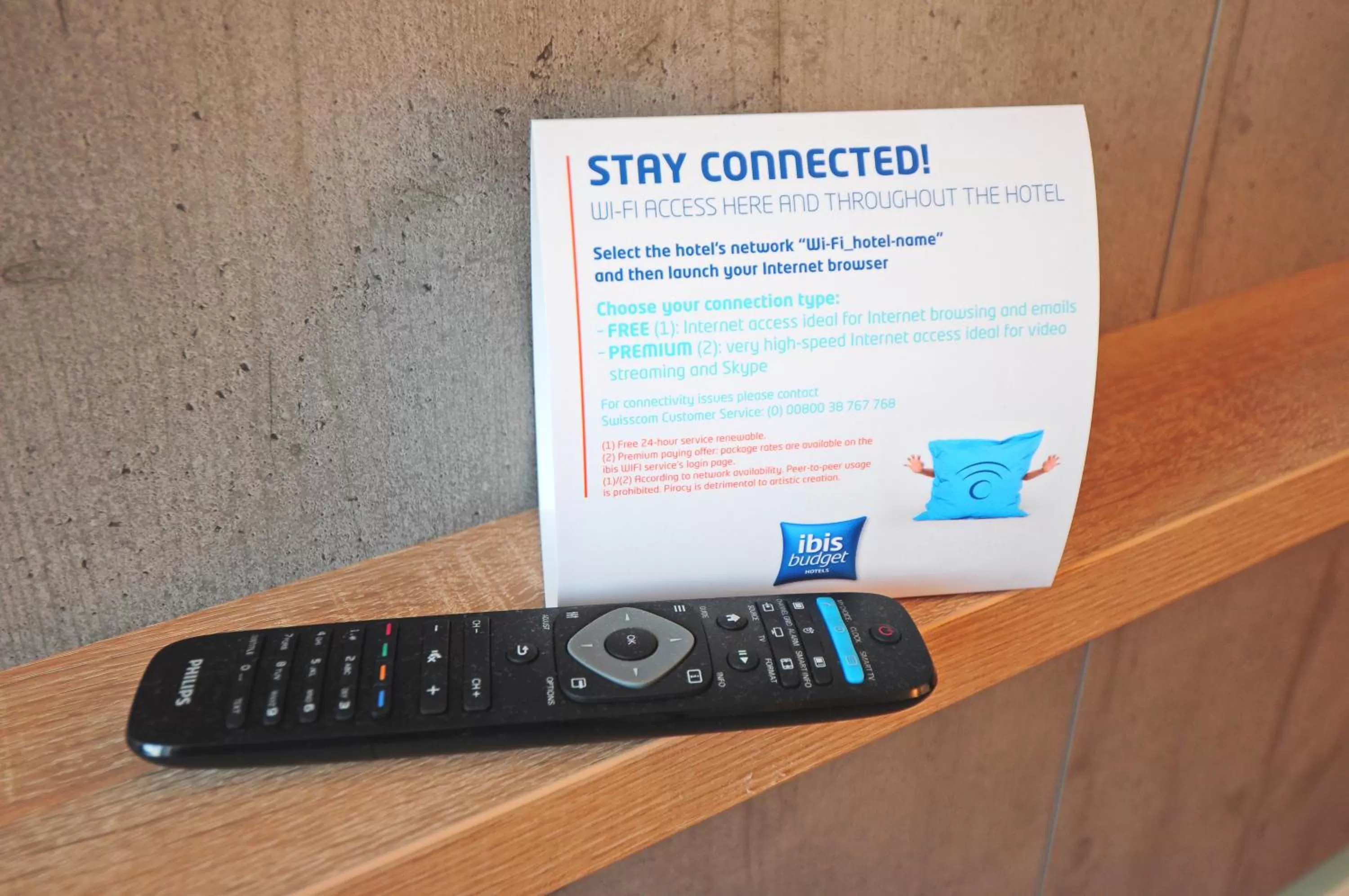 TV and multimedia in ibis budget Amsterdam City South