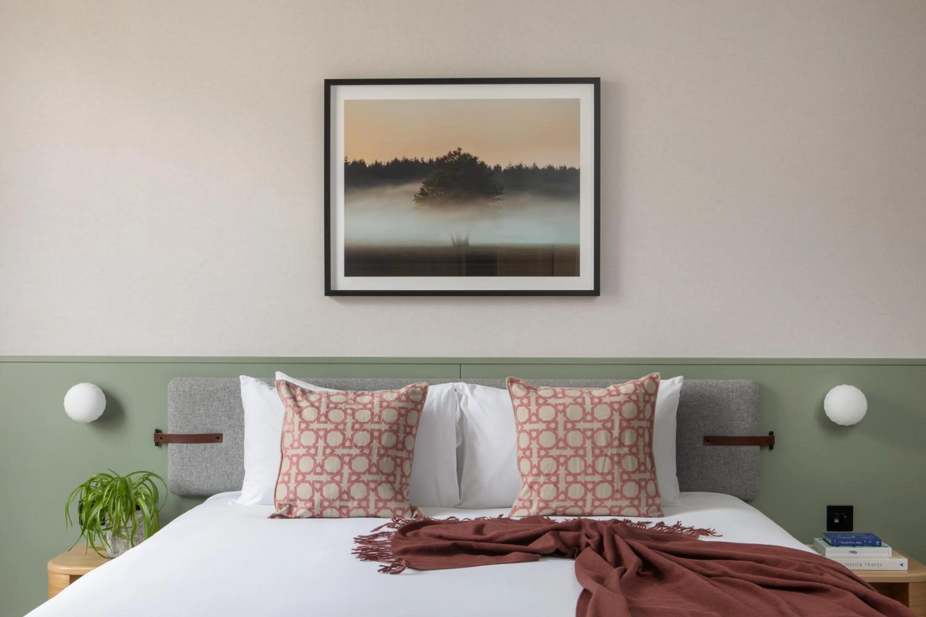 Bedroom, Bed in Inhabit Queen's Gardens, a Member of Design Hotels