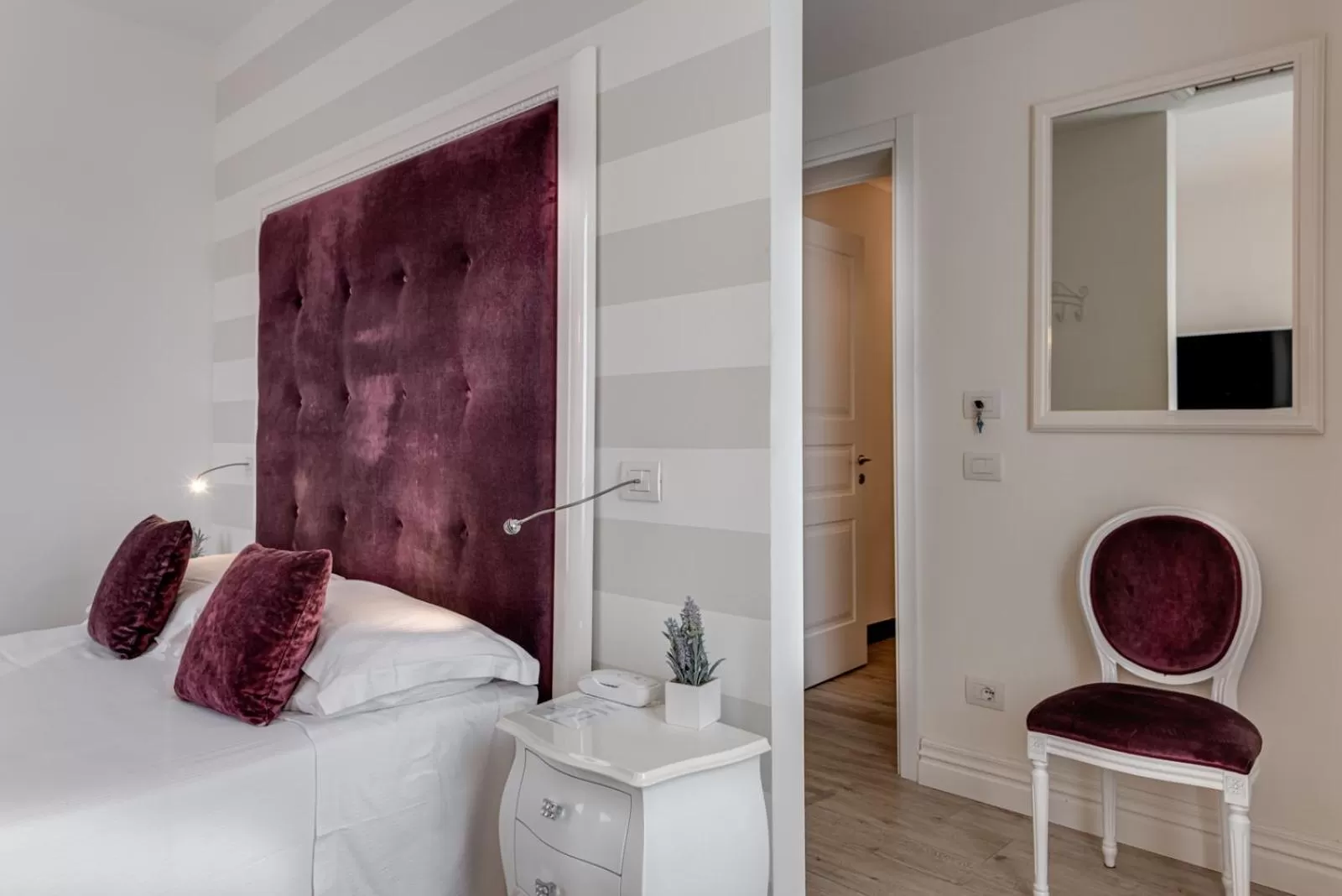 Bedroom, Bed in VILLA LIBERTY Boutique Hotel - Borgo Capitano Collection