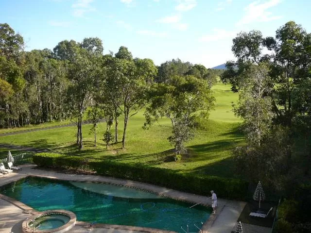 Pool View in Magnolia Lane Apartments