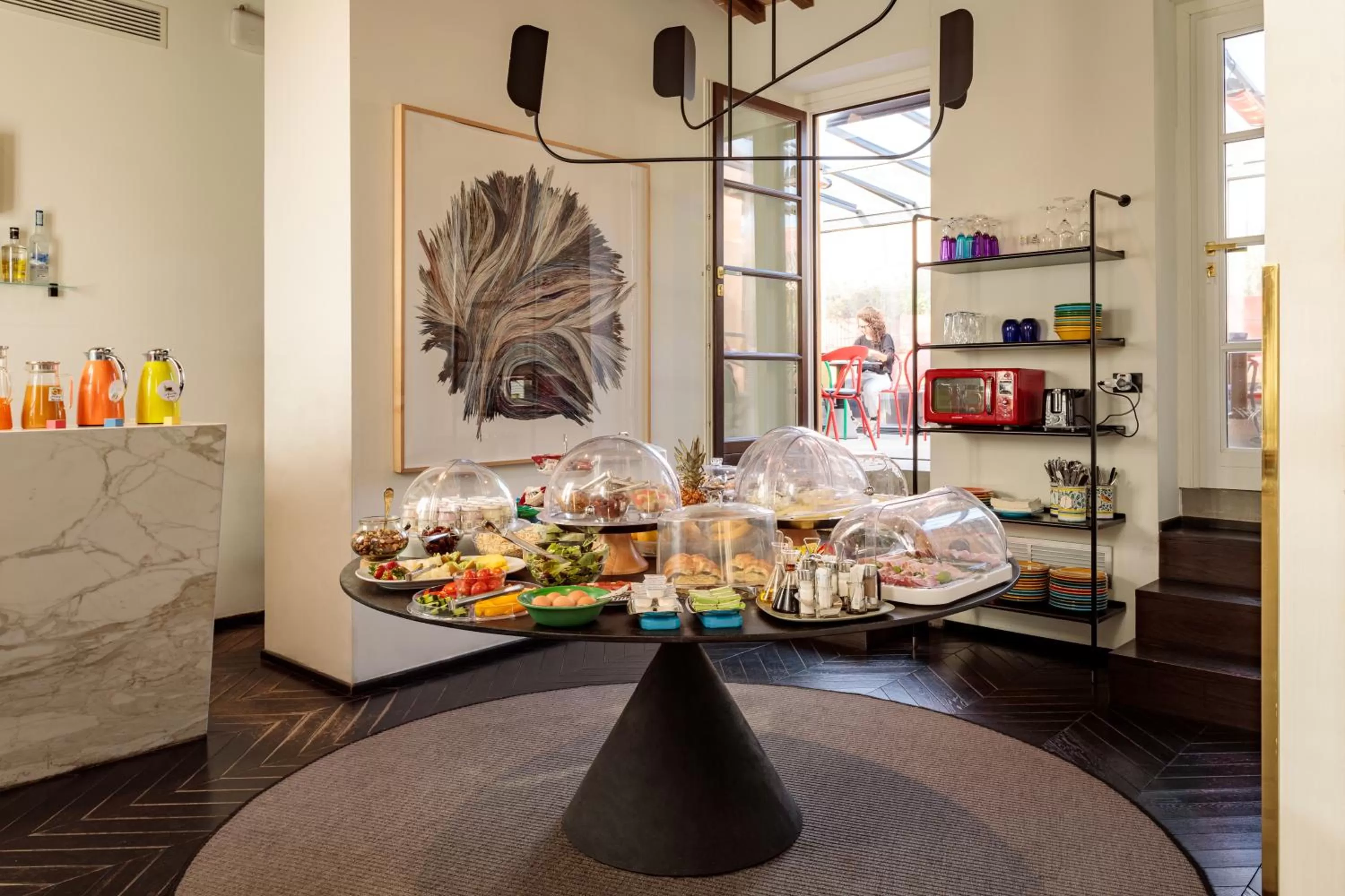 Restaurant/places to eat in Hotel Milu Florence