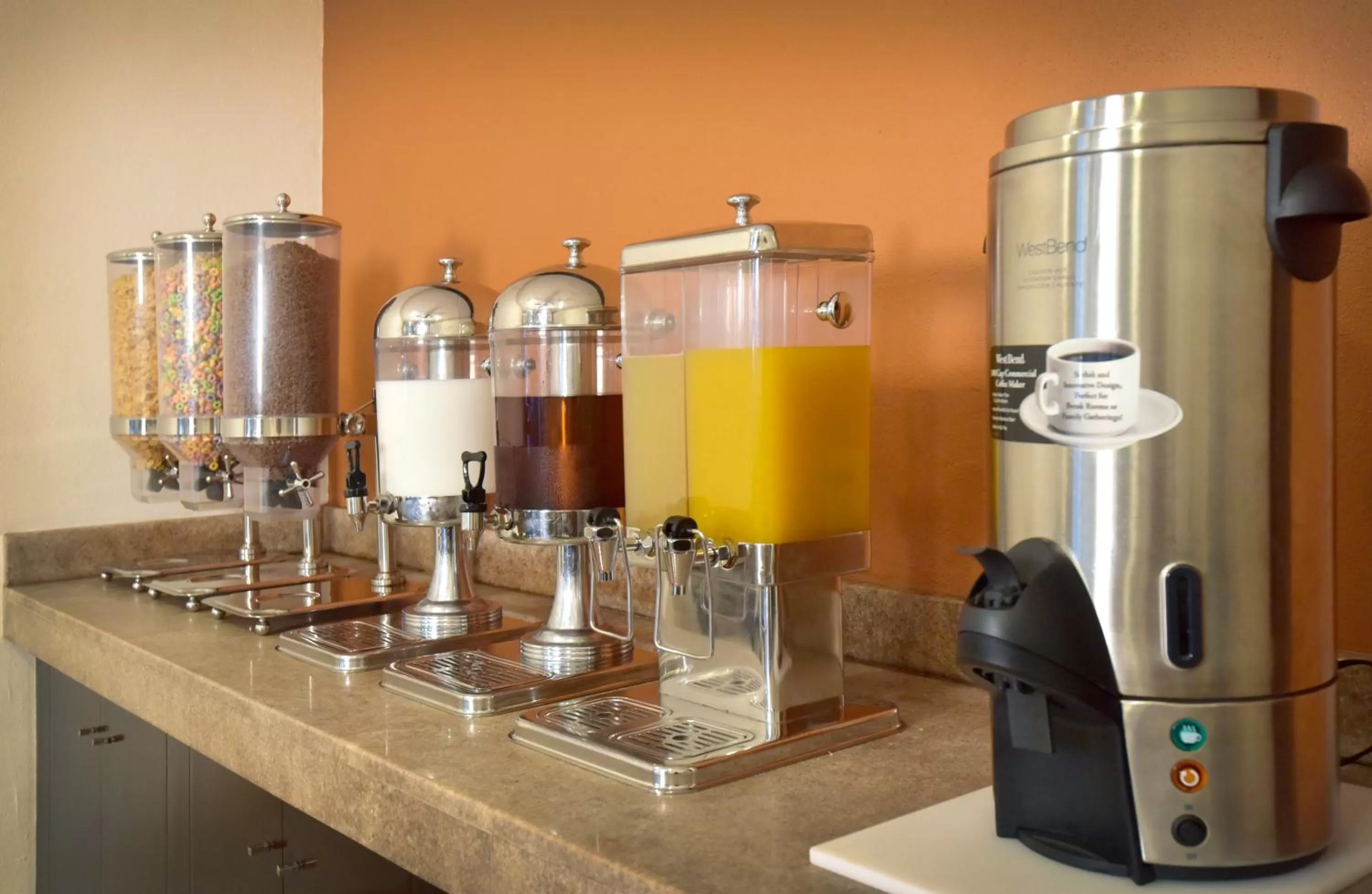 Dining area in Hotel Bonampak