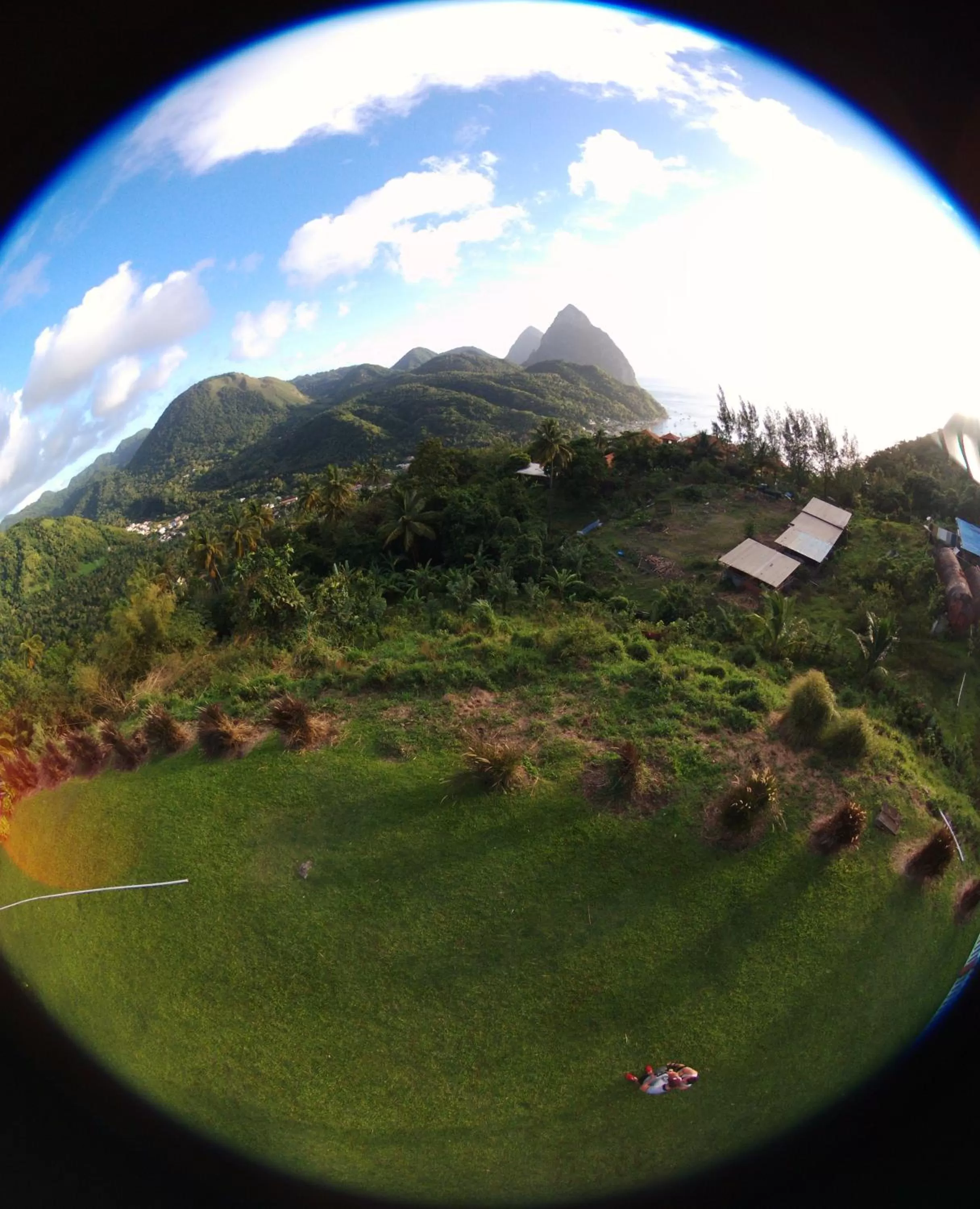 Bird's eye view in La Haut Resort