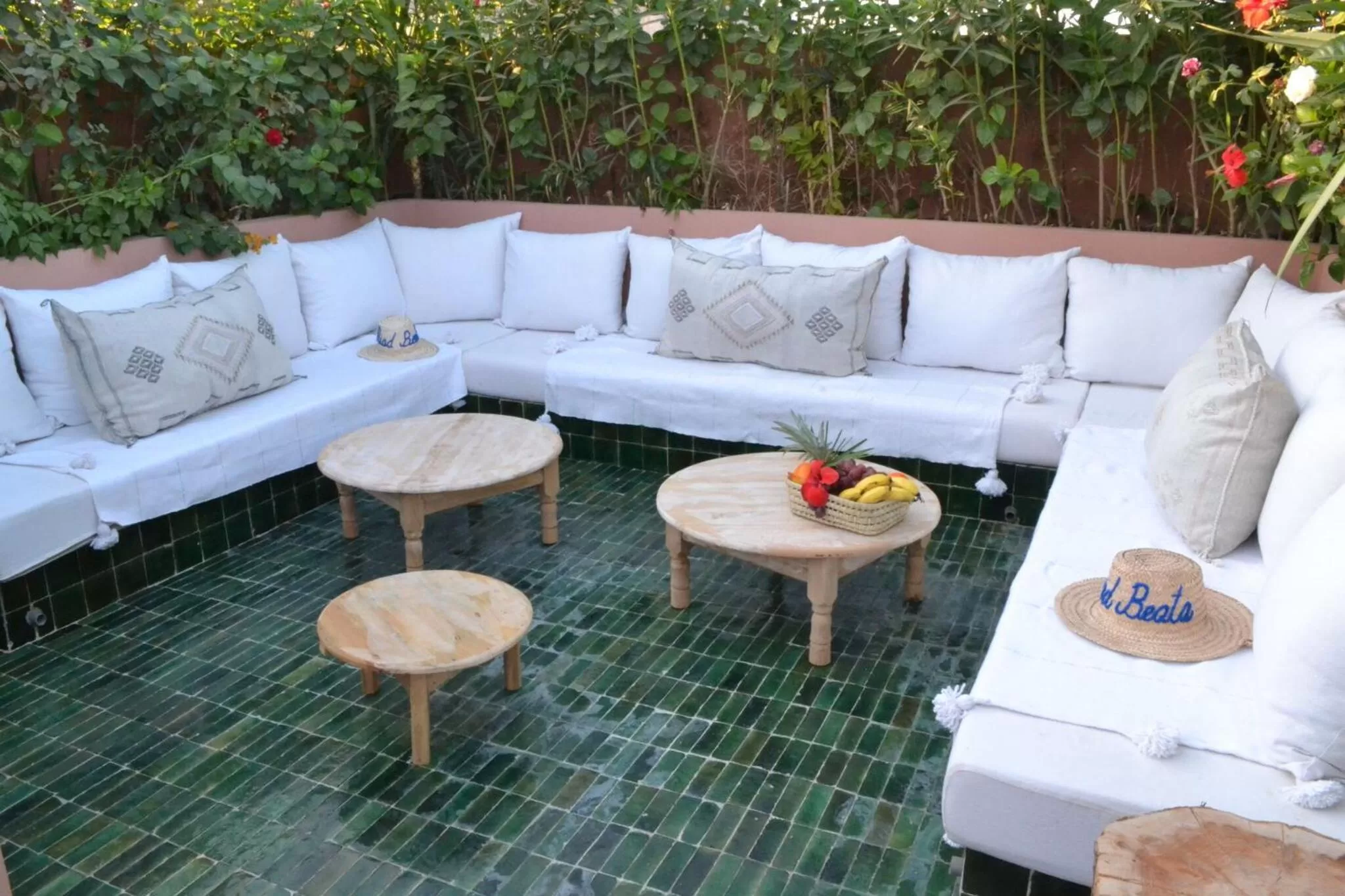 Patio in Riad Beata Bed & Breakfast