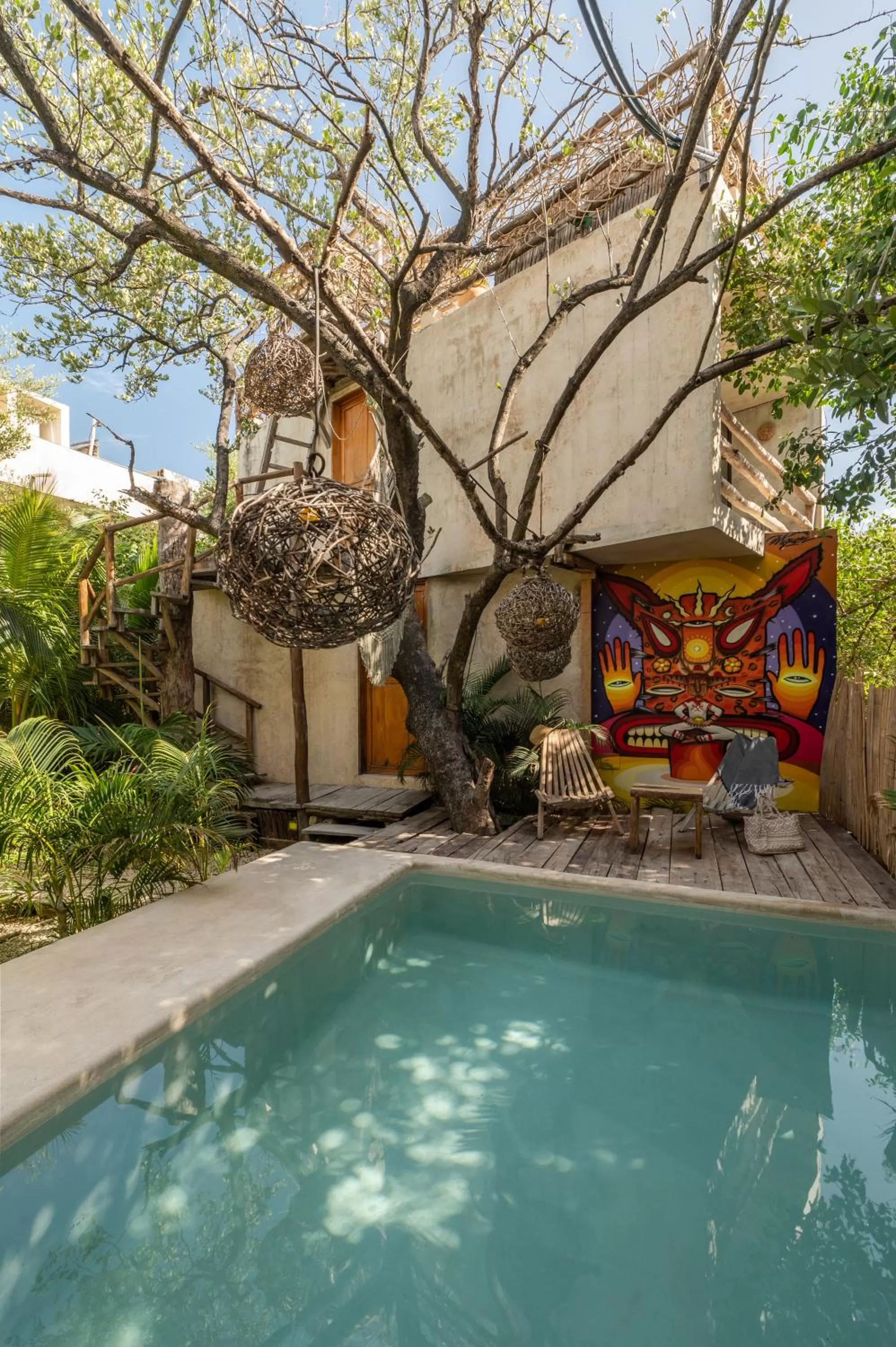 Swimming pool in Casa Coyote Tulum