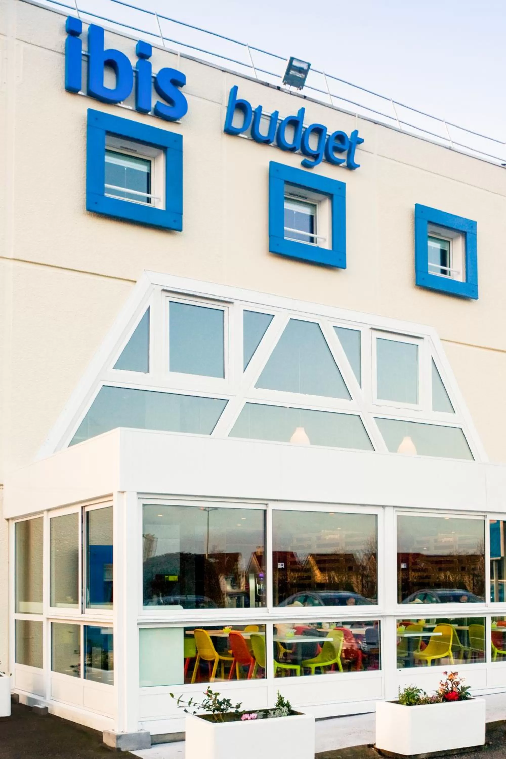 Facade/entrance in ibis budget Pontault Combault RN4 Marne La Vallée