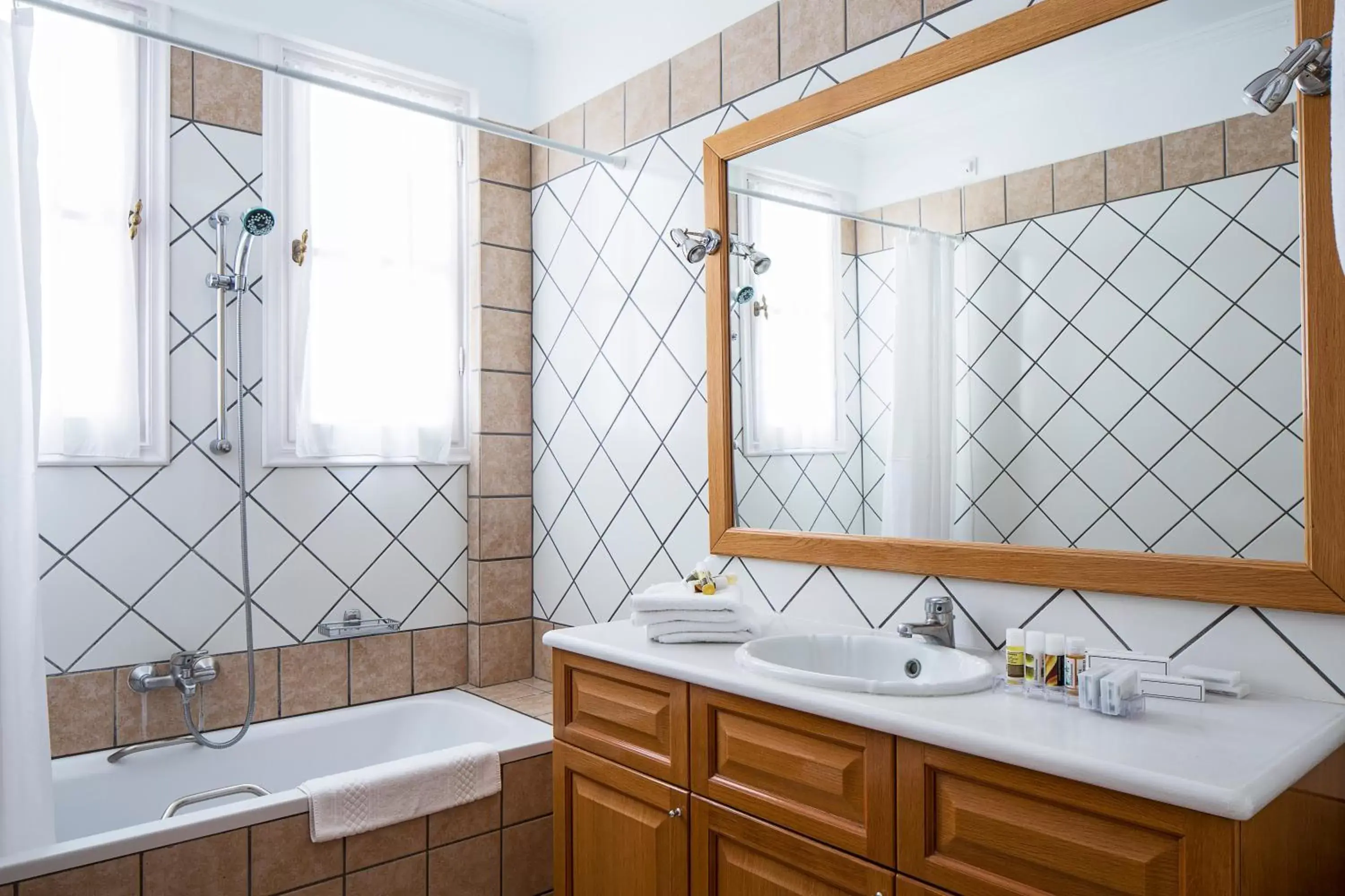 Classic Double with Balcony and Village View in Atlantis Hotel Classic Double with Balcony and Village View in Atlantis Hotel