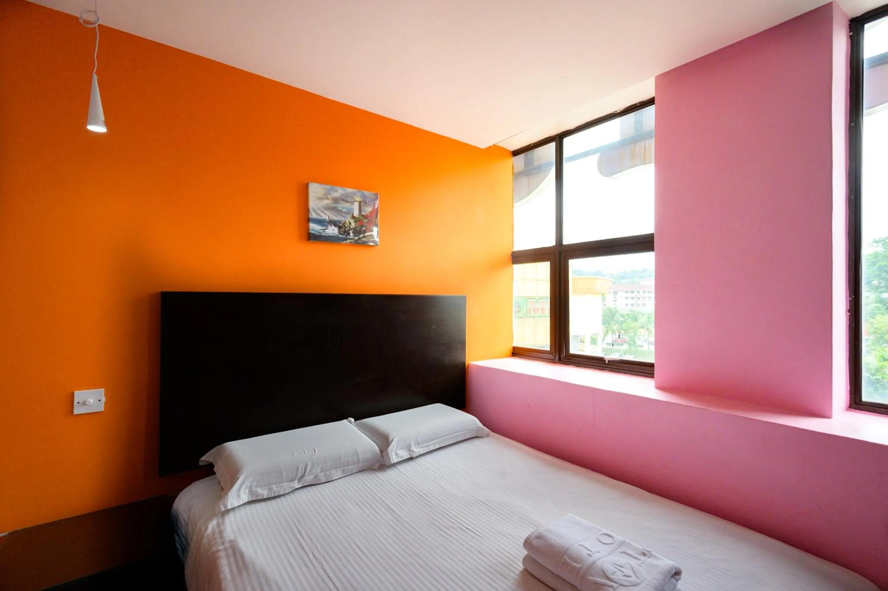 Bed in Uptown Hotel Kajang