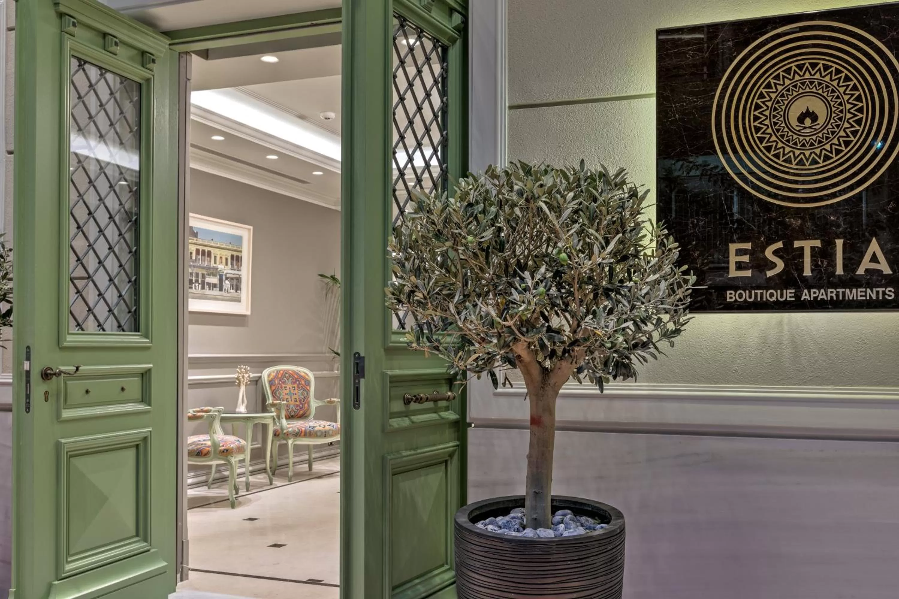 Property building in Estia Boutique Apartments