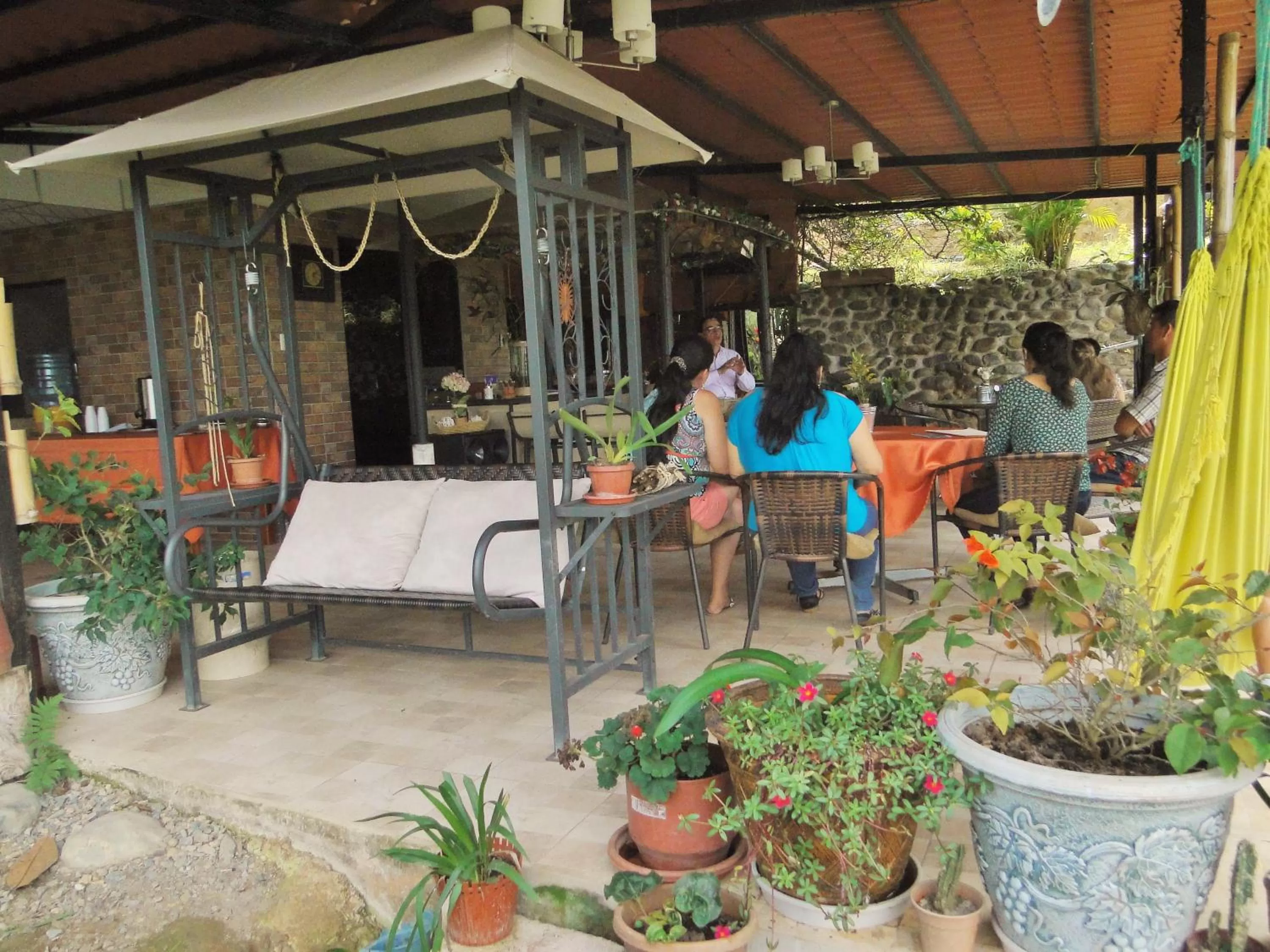Patio/Outdoor Area in Hosteria Florecer