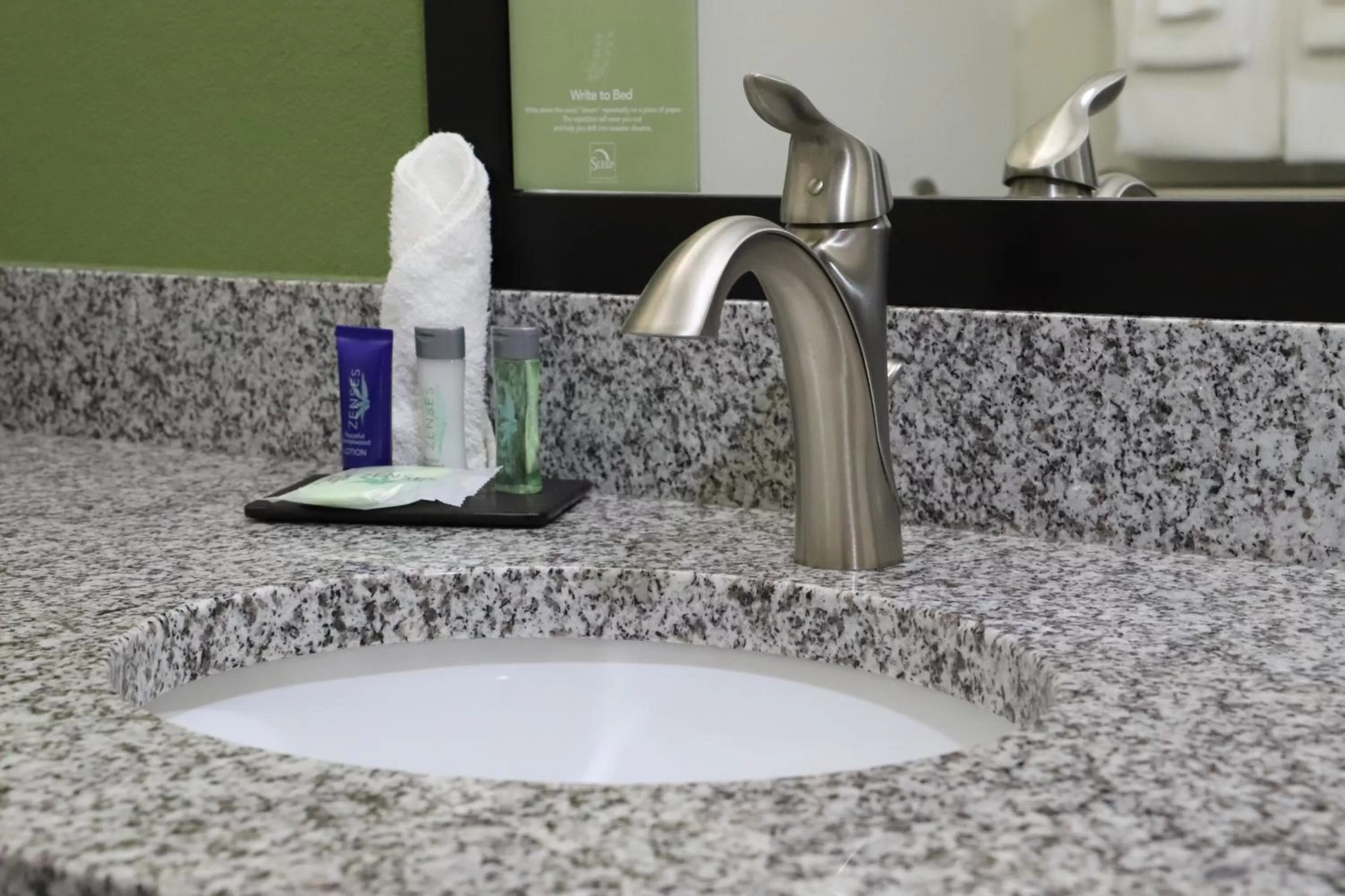 Bathroom in Sleep Inn & Suites Belmont - St. Clairsville