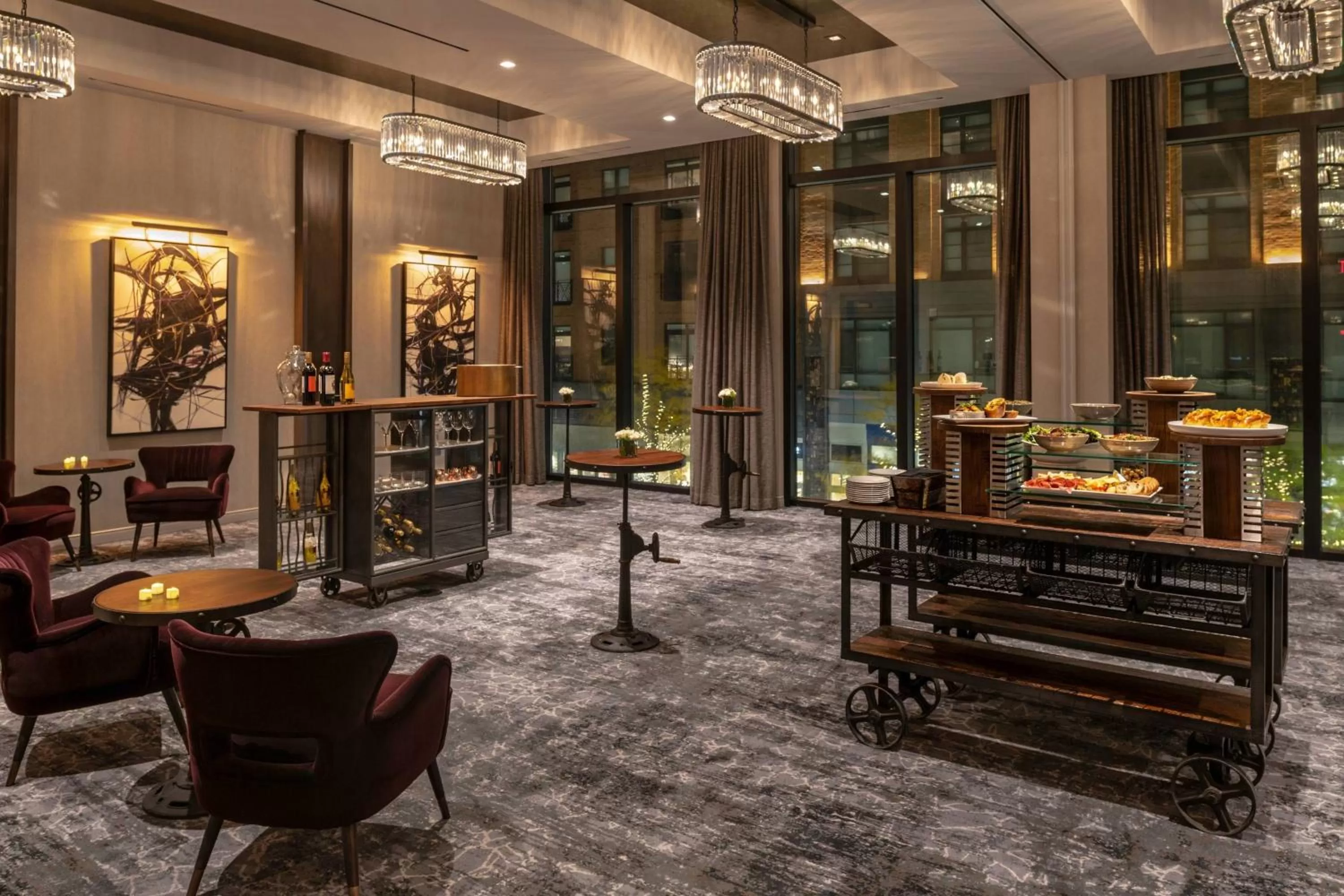 Meeting/conference room in The Row Hotel at Assembly Row, Autograph Collection