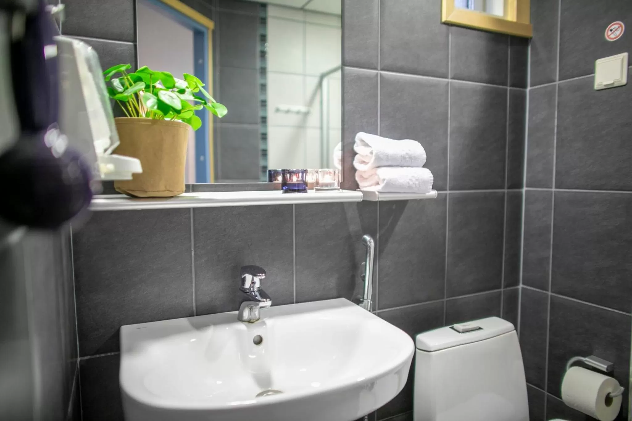 Toilet in Hotel Uusikuu