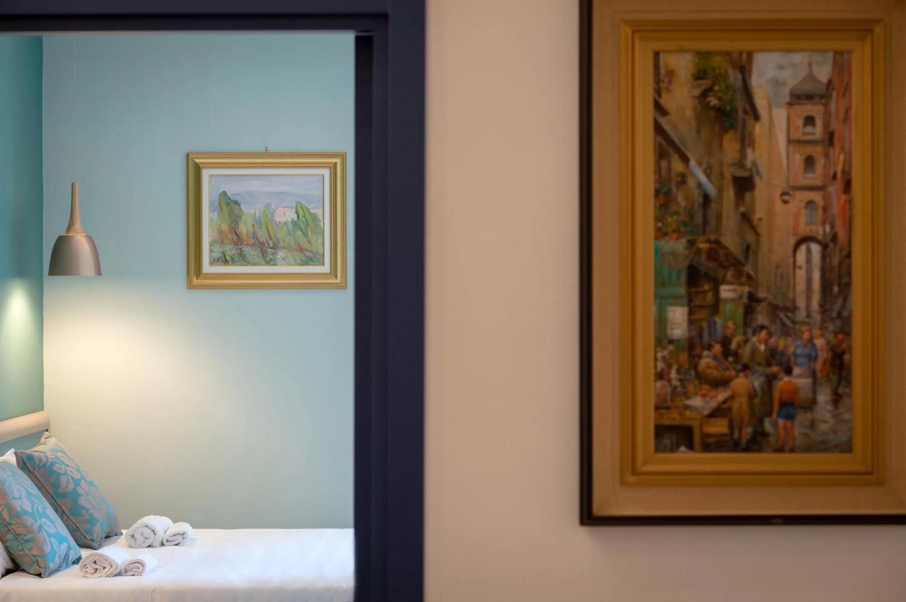 View (from property/room), Bed in MAIN - Municipio