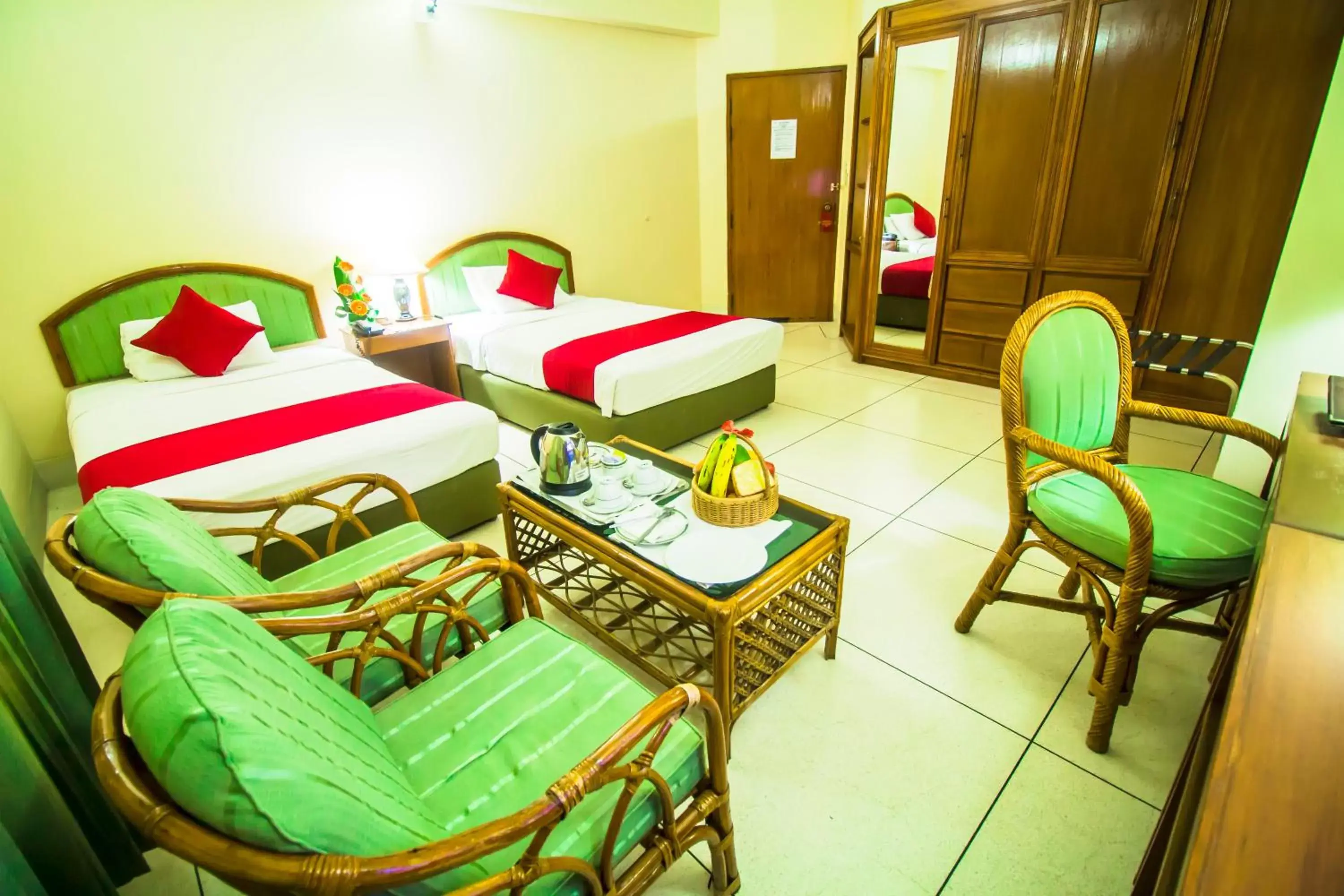 Deluxe Twin Room in Asia Pacific Hotel Deluxe Twin Room in Asia Pacific Hotel