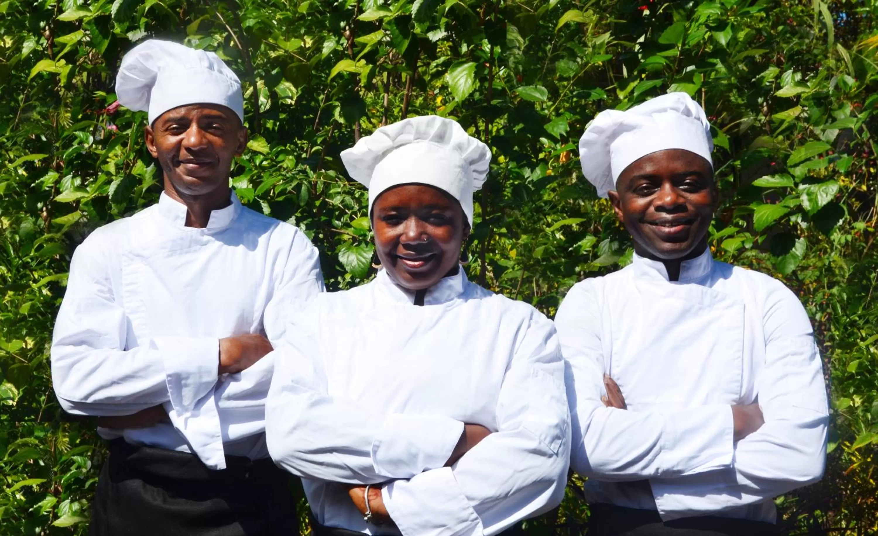 Staff in Hotel Jardin de la Paix