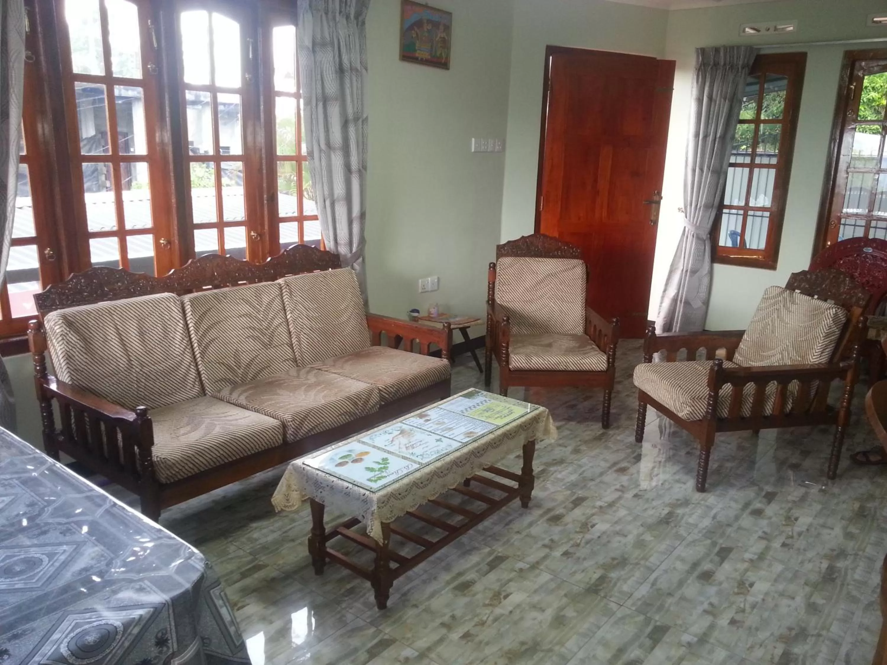 Seating Area in B.Rose House