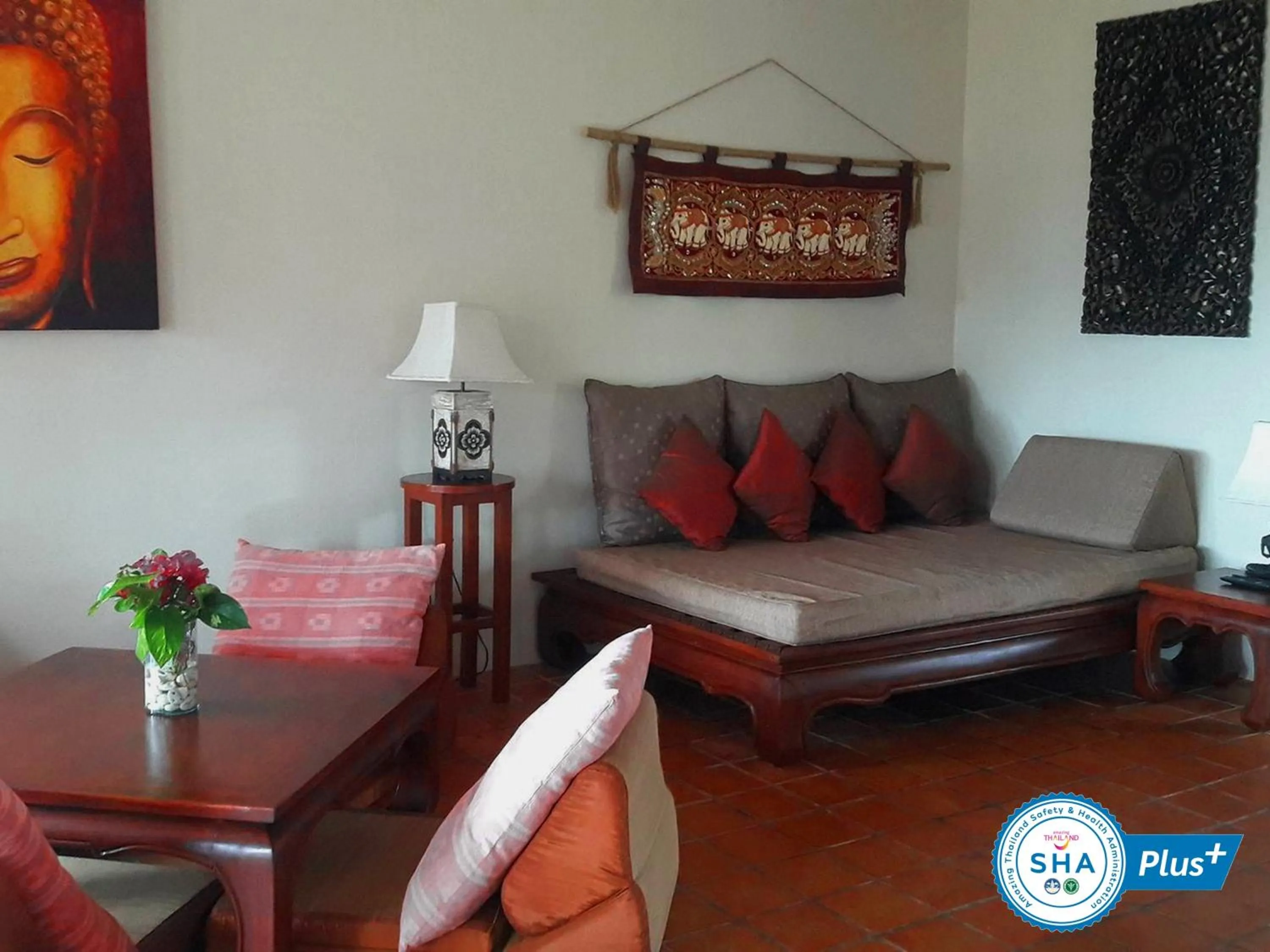 Living room in Baan KanTiang See Villas - SHA Extra Plus