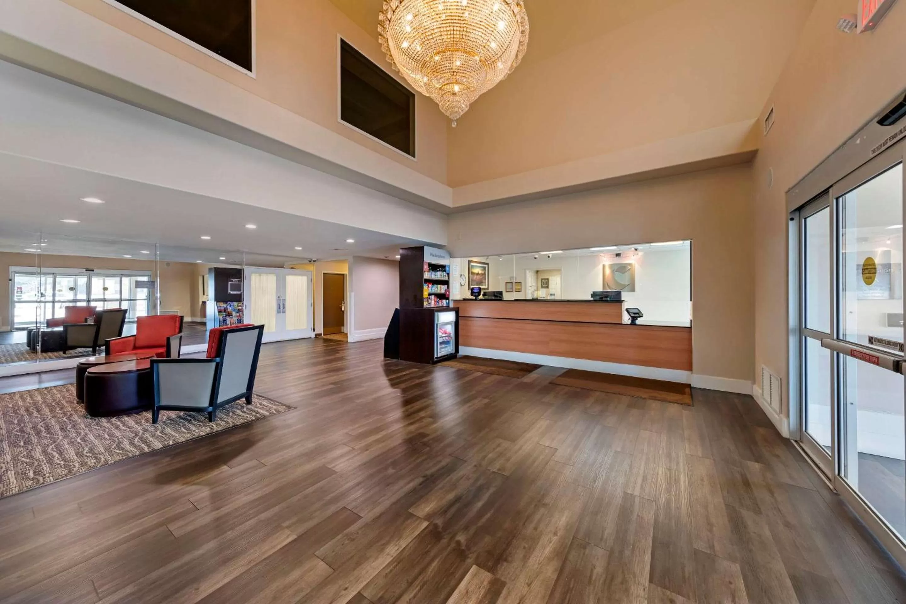 Lobby or reception in Comfort Suites Victorville-Hesperia
