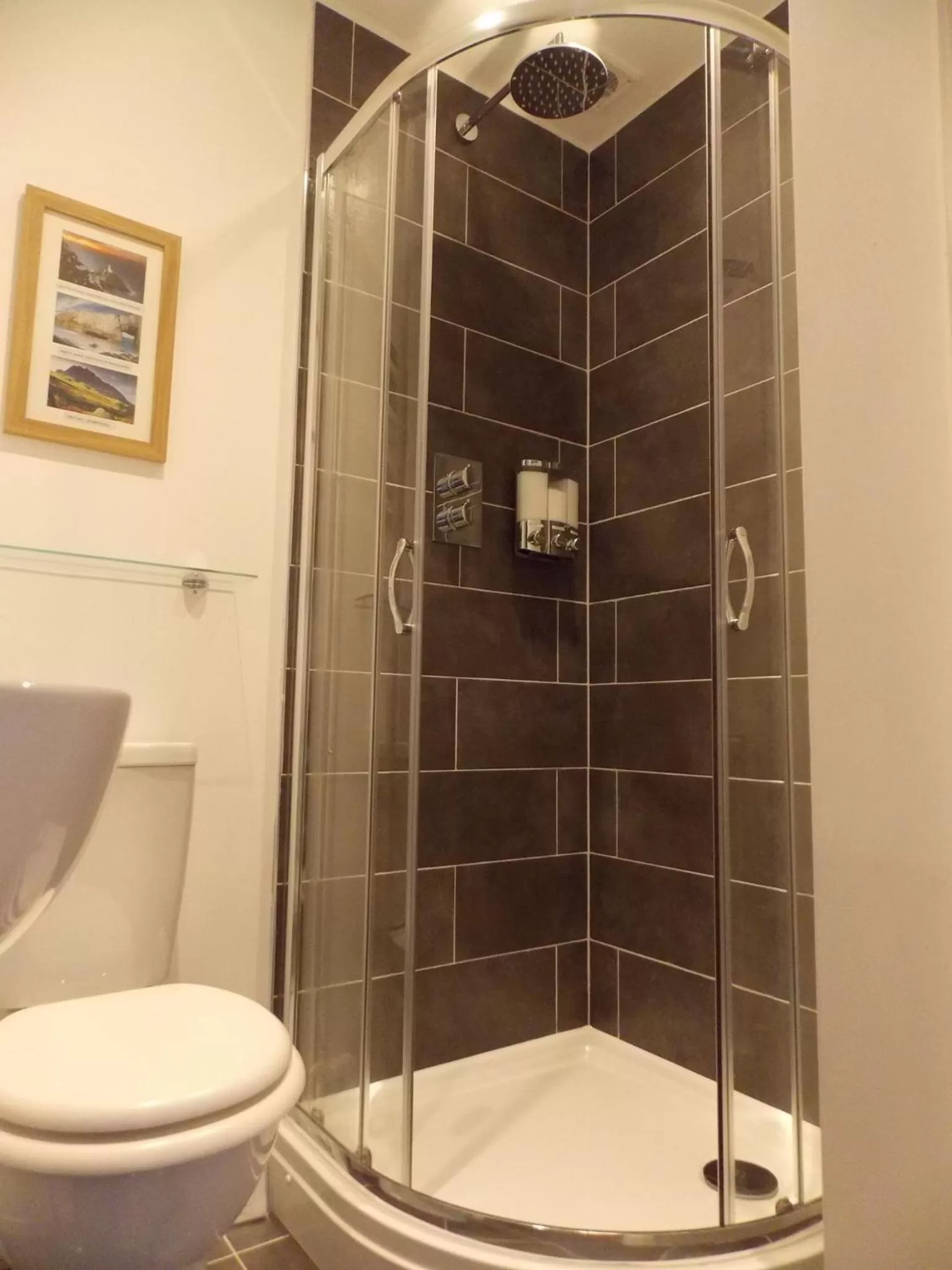 Shower in Craig Eithin B & B