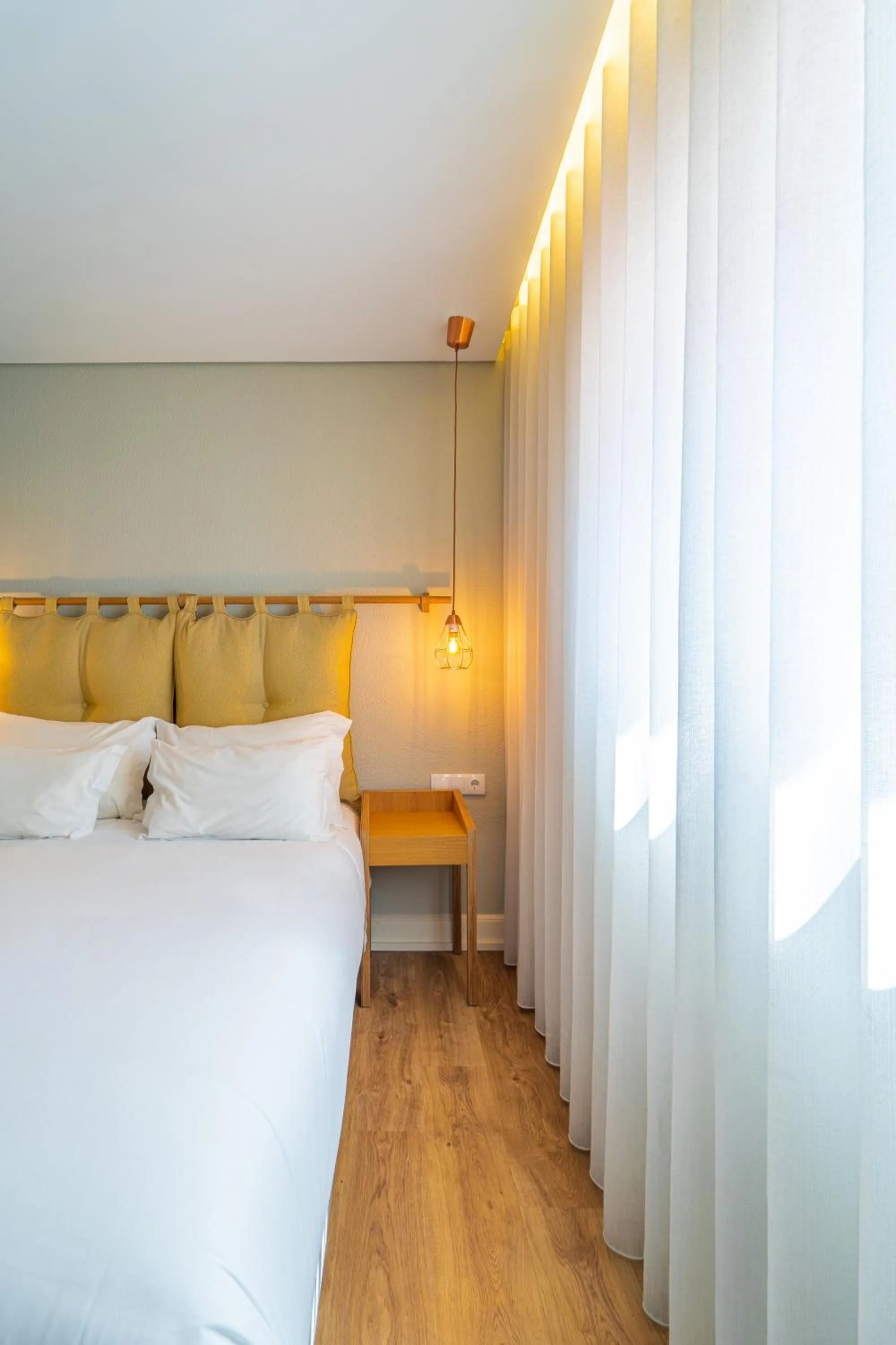 Bed in The Rex Hotel Porto