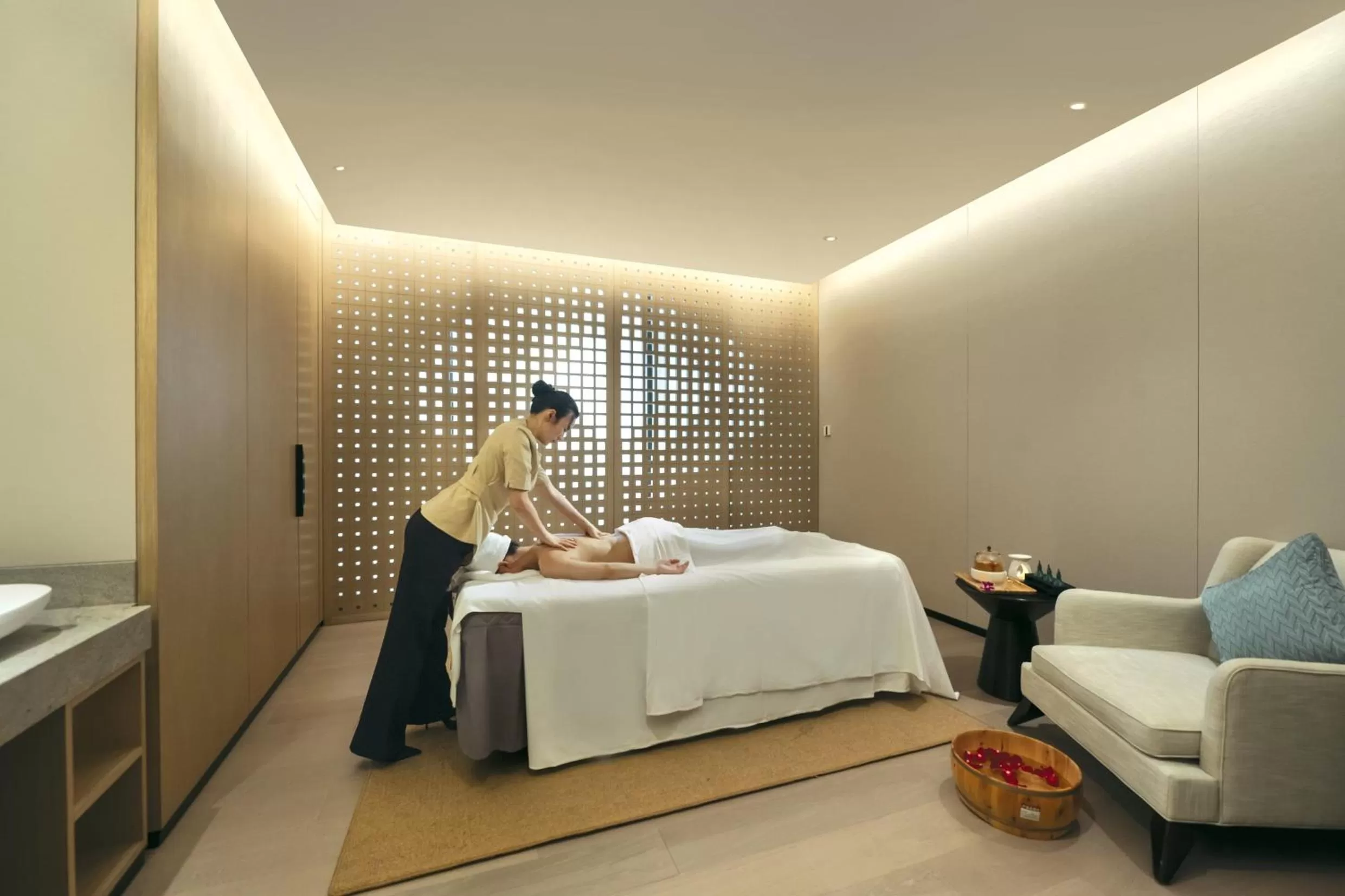 Spa and wellness centre/facilities in Crowne Plaza Quanzhou Riverview by IHG