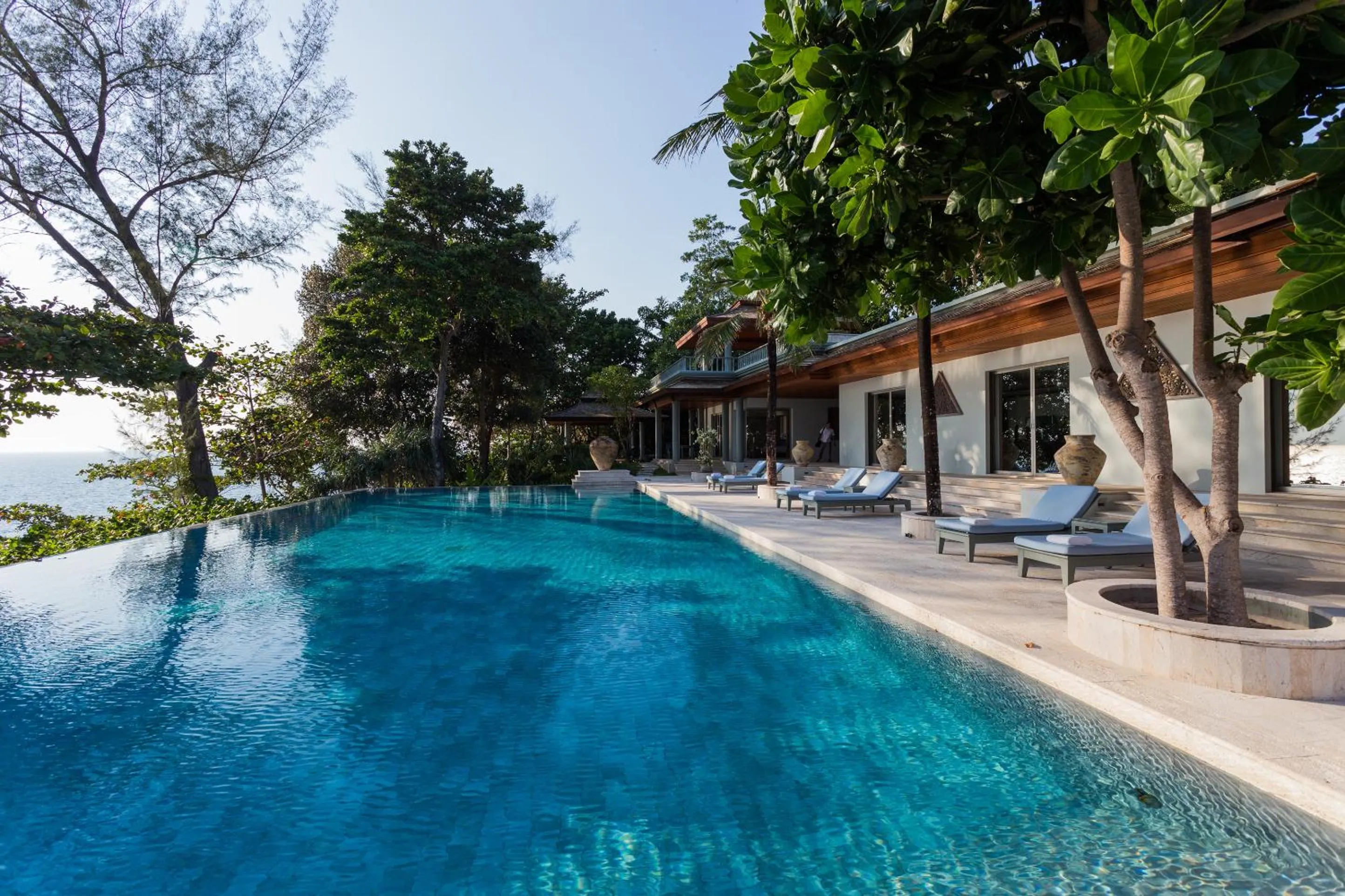 Swimming pool in Trisara Villas & Residences Phuket