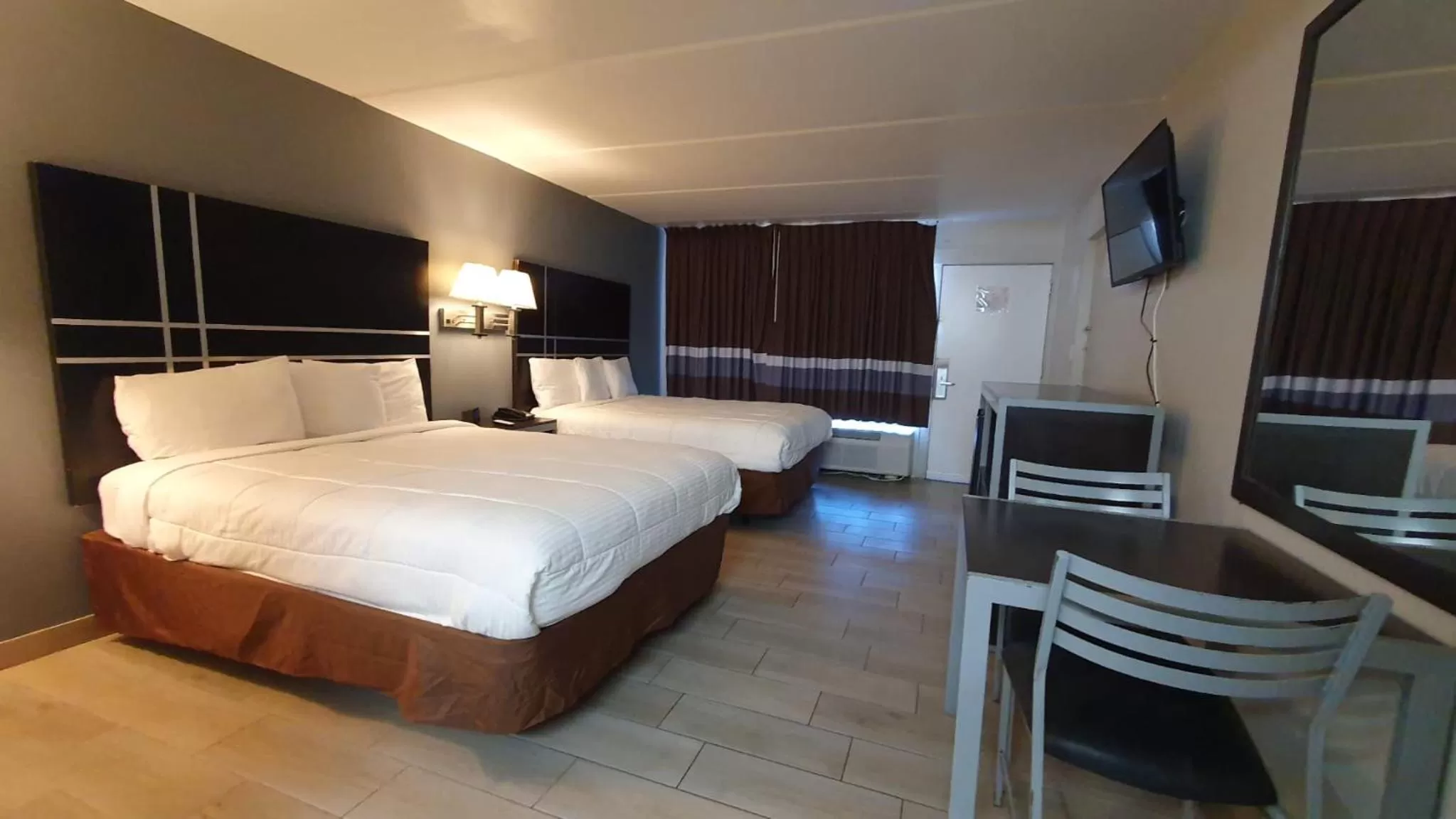 Bed in South Padre Island Lodge